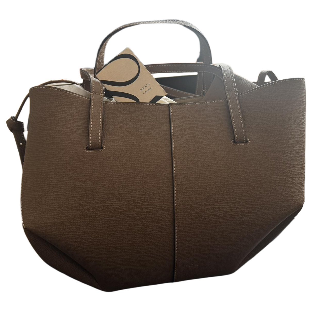 Le Cabas leather tote