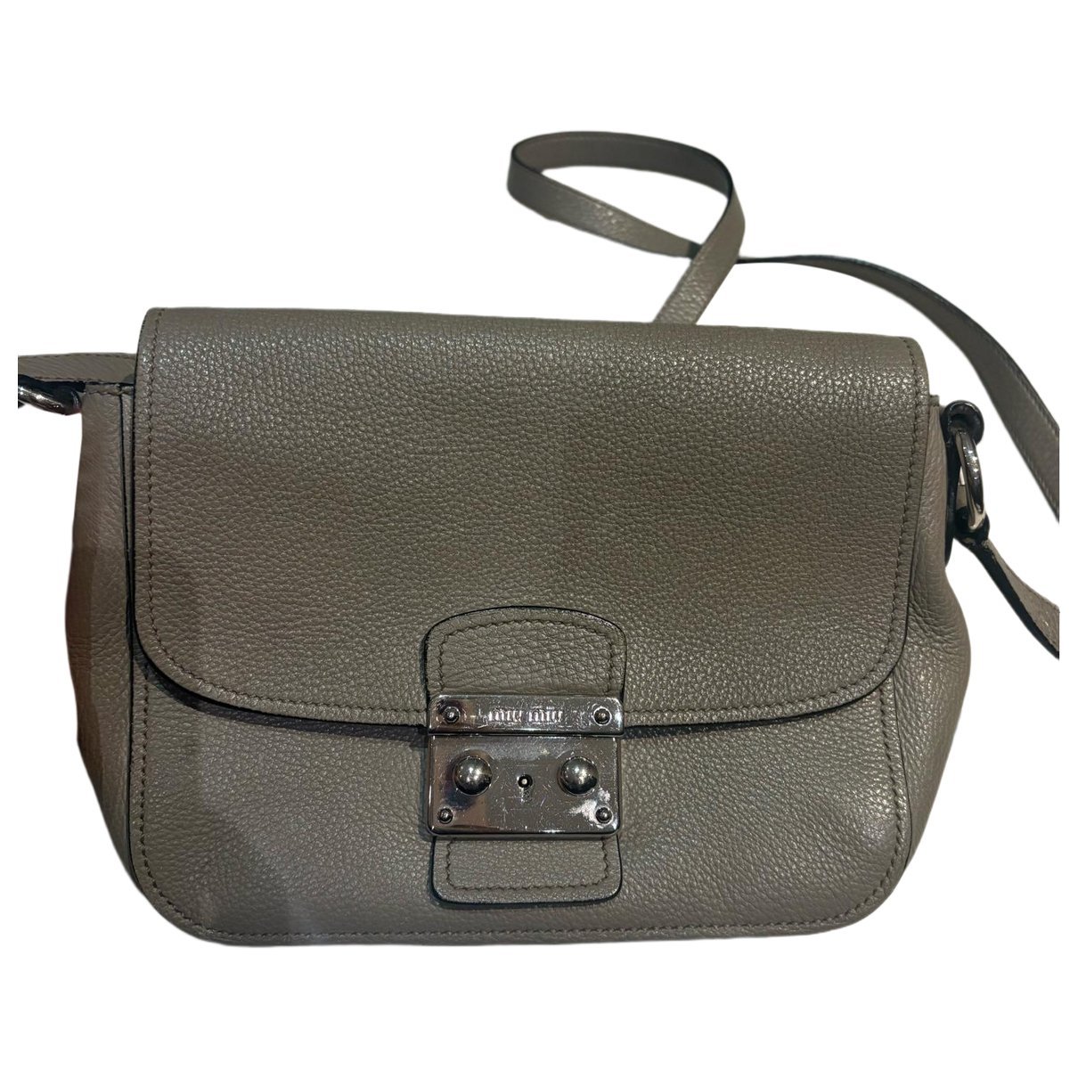 Leather crossbody bag