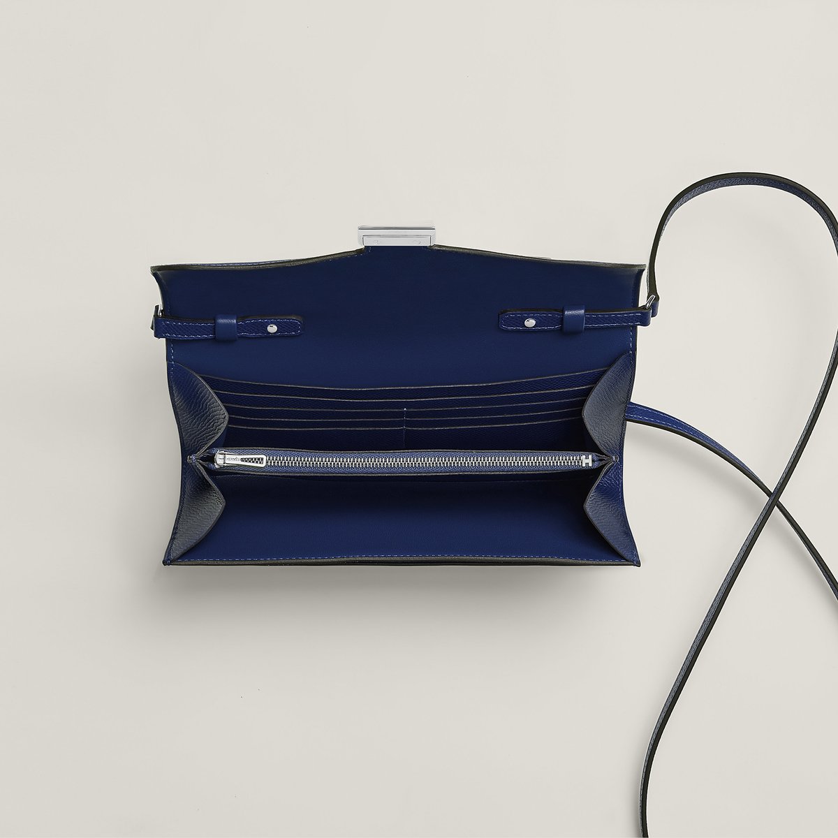 Bleu Saphir Constance to Go Wallet