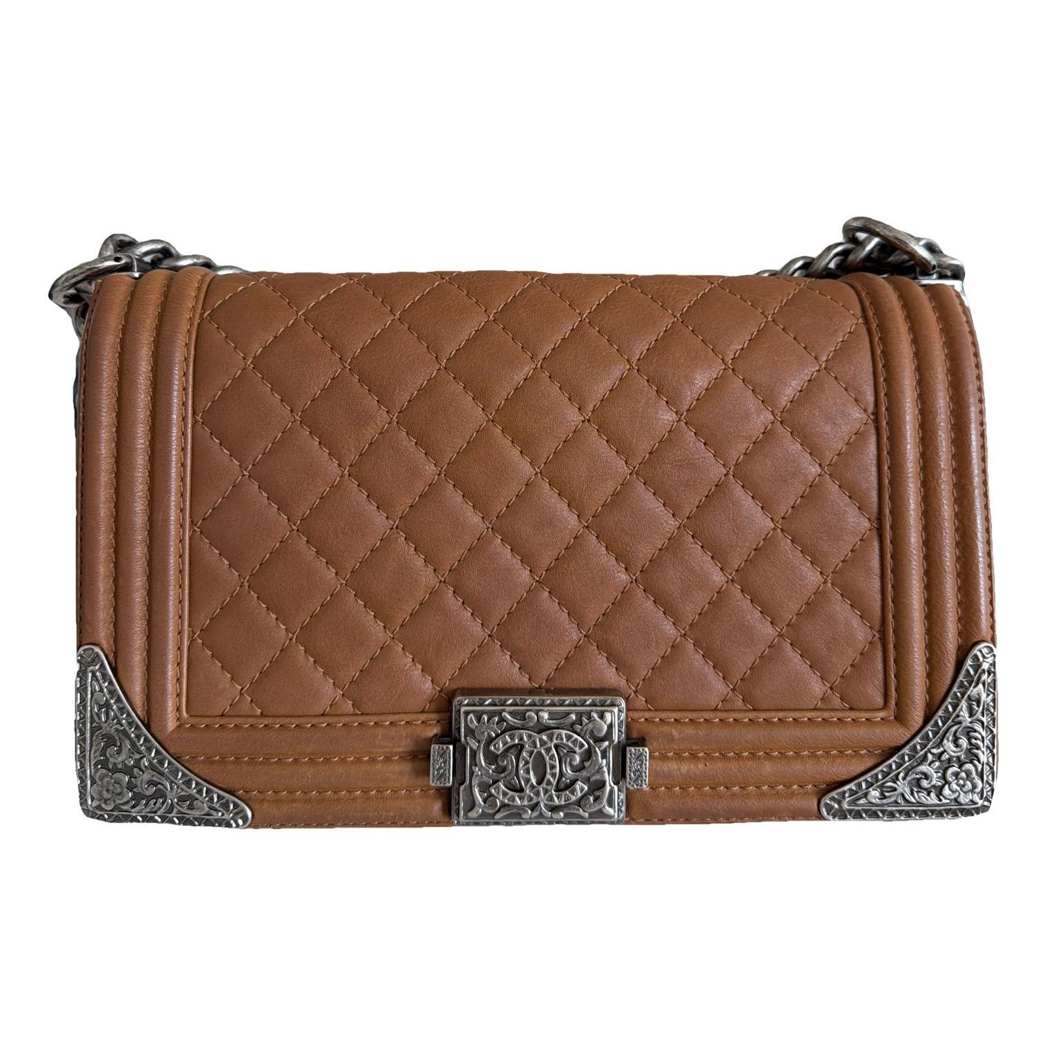 Boy leather crossbody bag