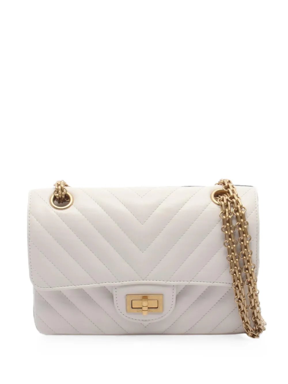 2010s 2.55 Chevron V-stitch shoulder bag