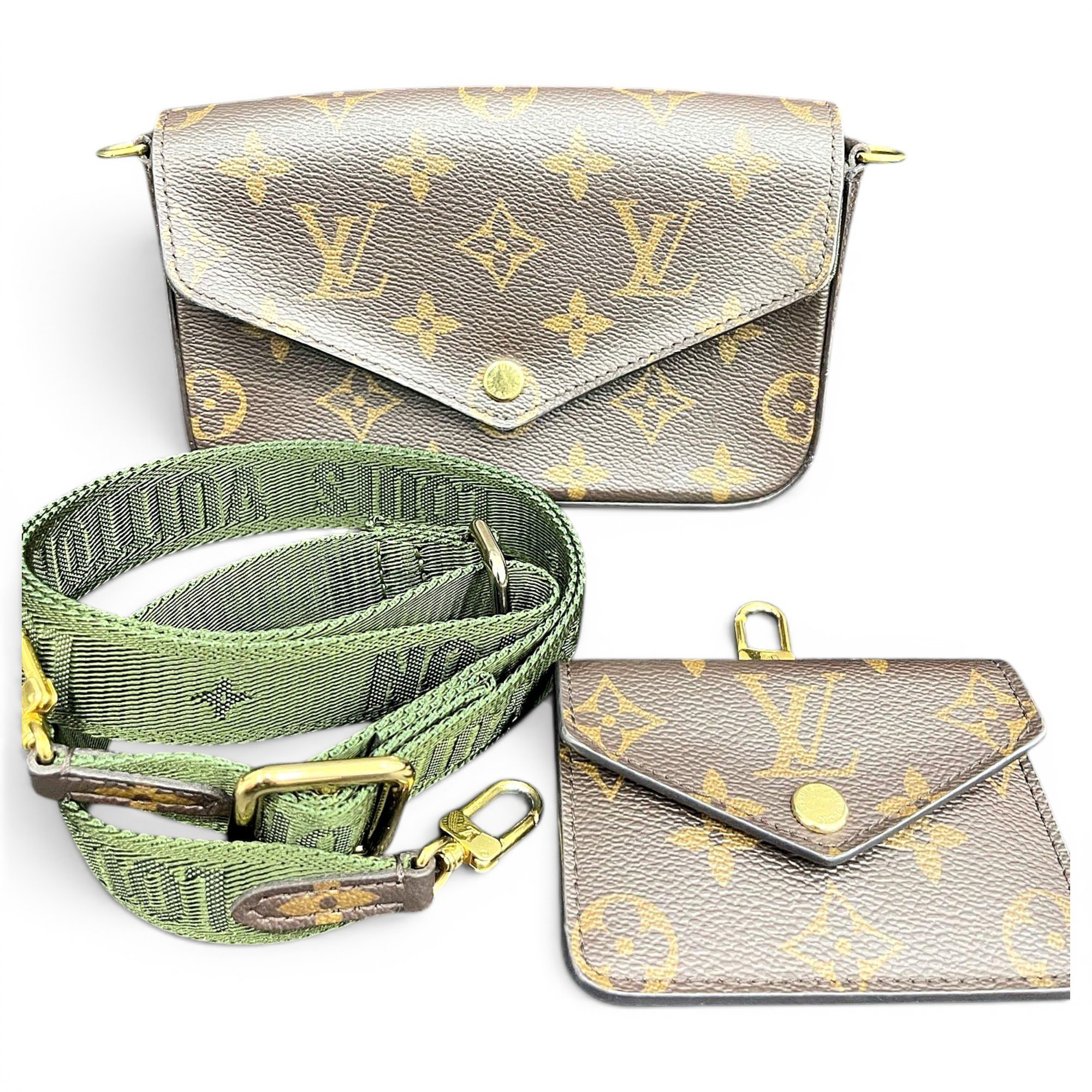 Félicie Strap & Go leather crossbody bag
