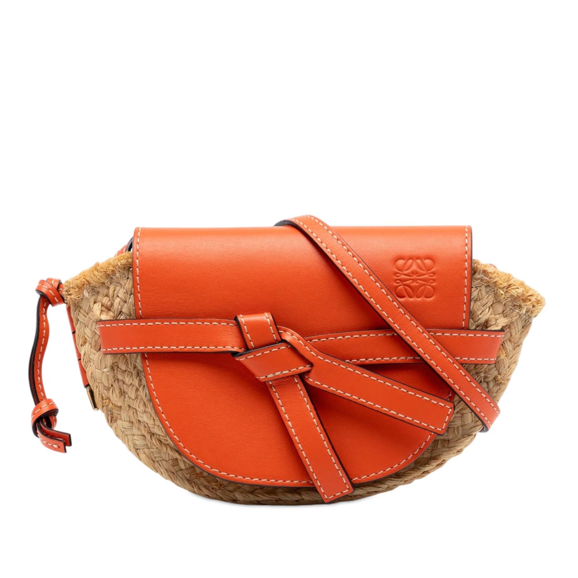 Gate leather crossbody bag