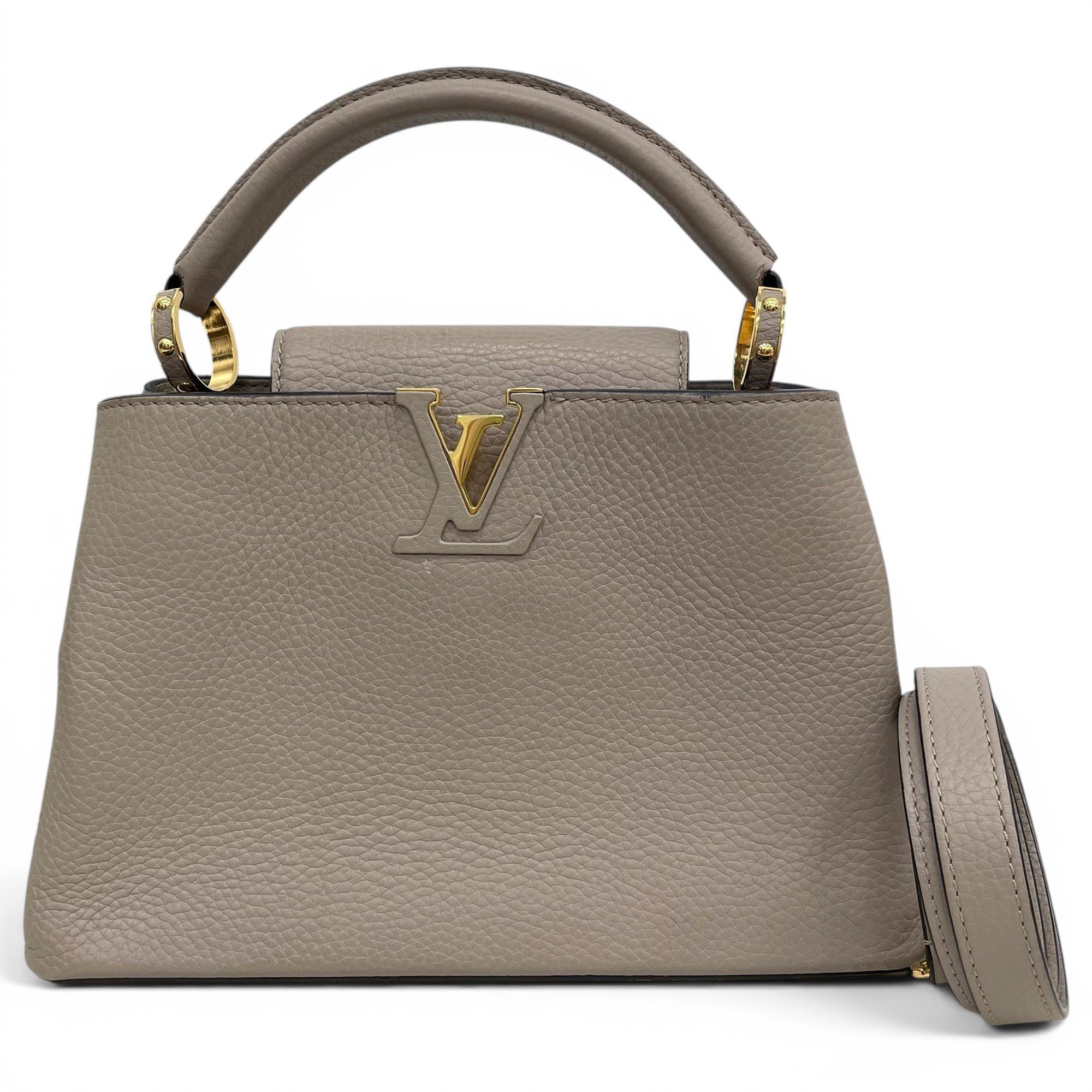 Capucines leather handbag