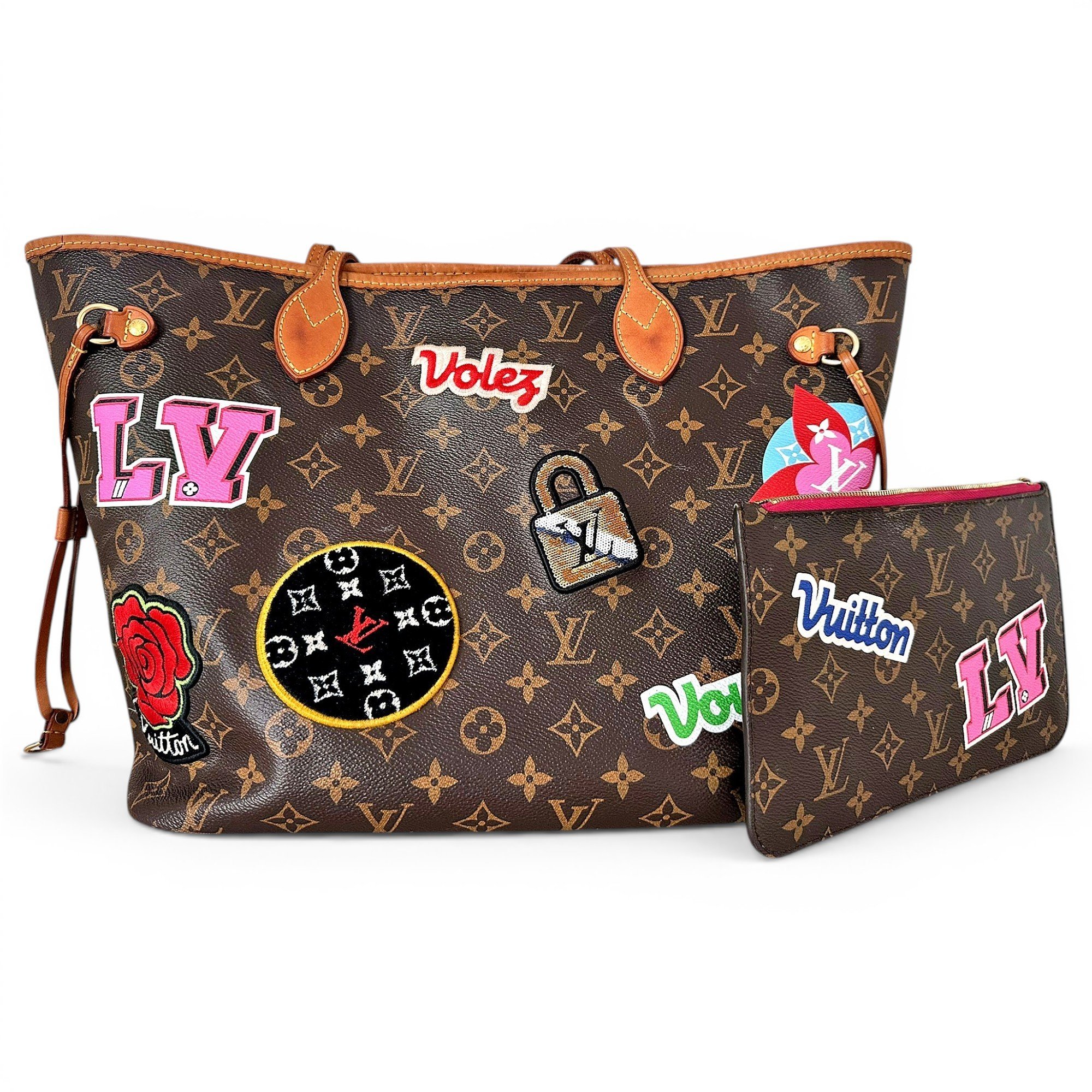 Neverfull vinyl tote