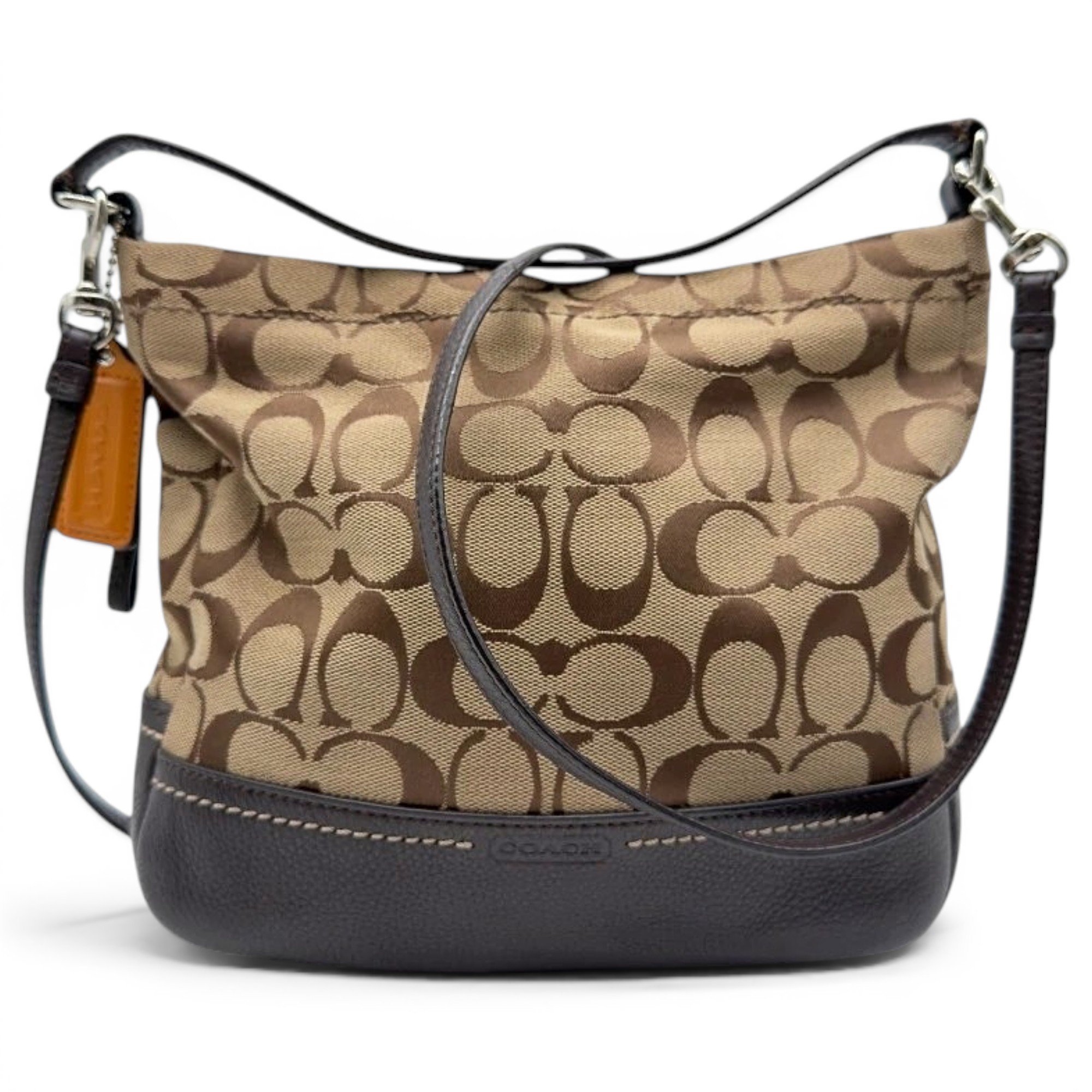 Signature Sufflette leather crossbody bag