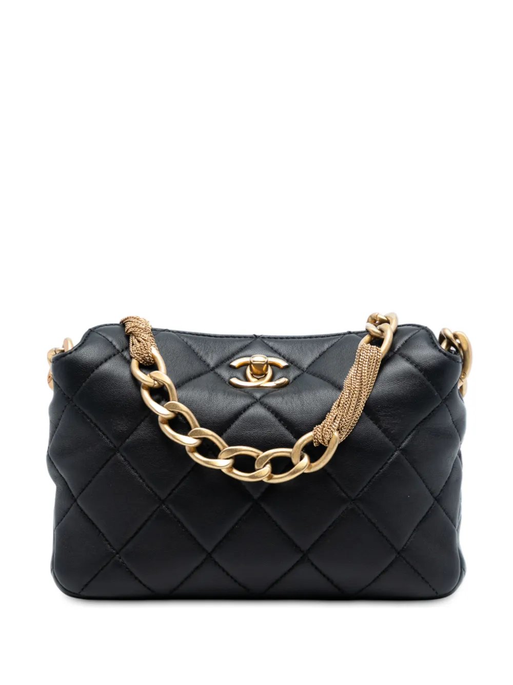 2021-2025 CC Quilted Lambskin Chain shoulder bag