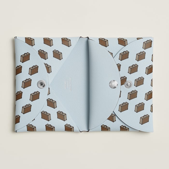 Bleu Brume Calvi Duo Compact Card Holder