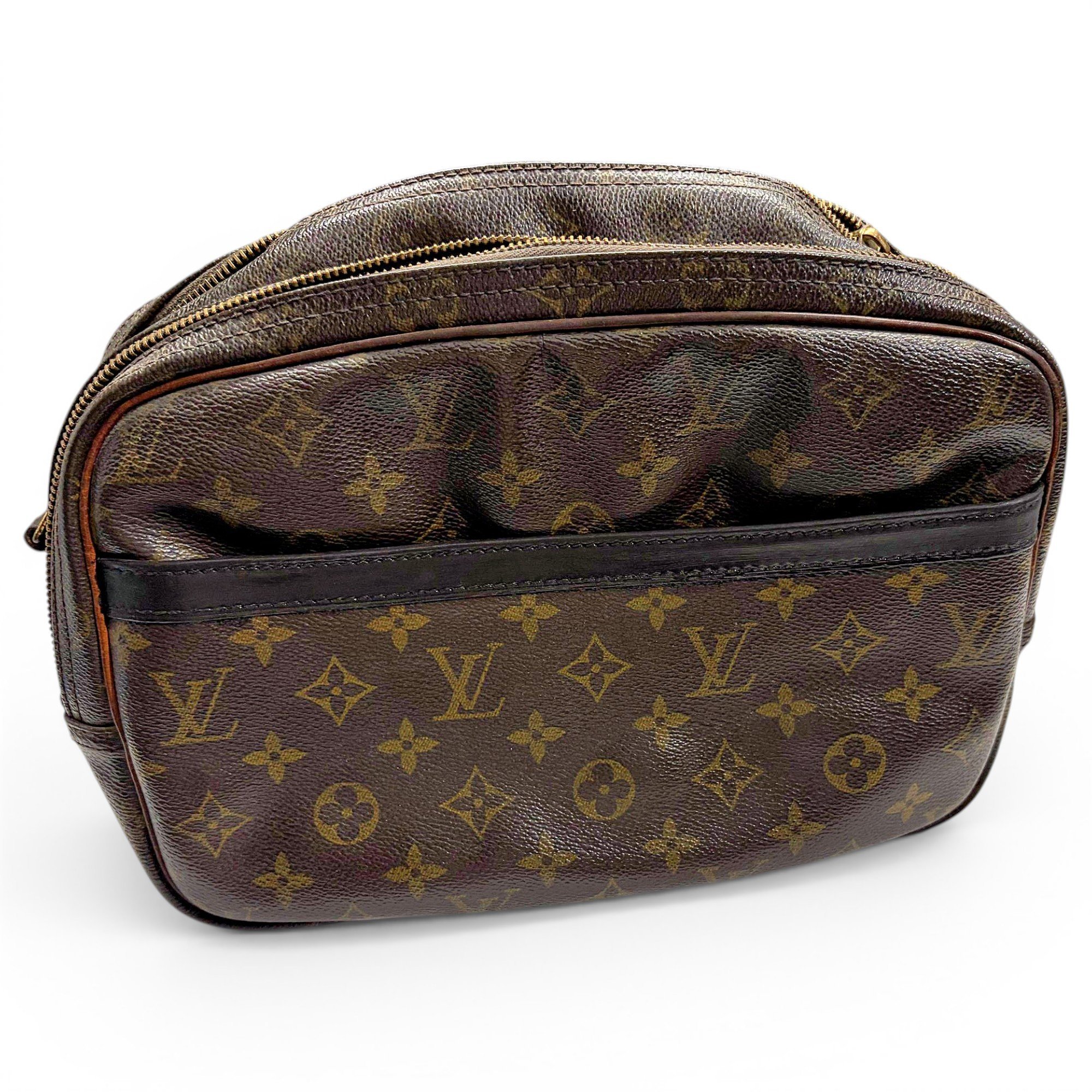 Reporter leather crossbody bag