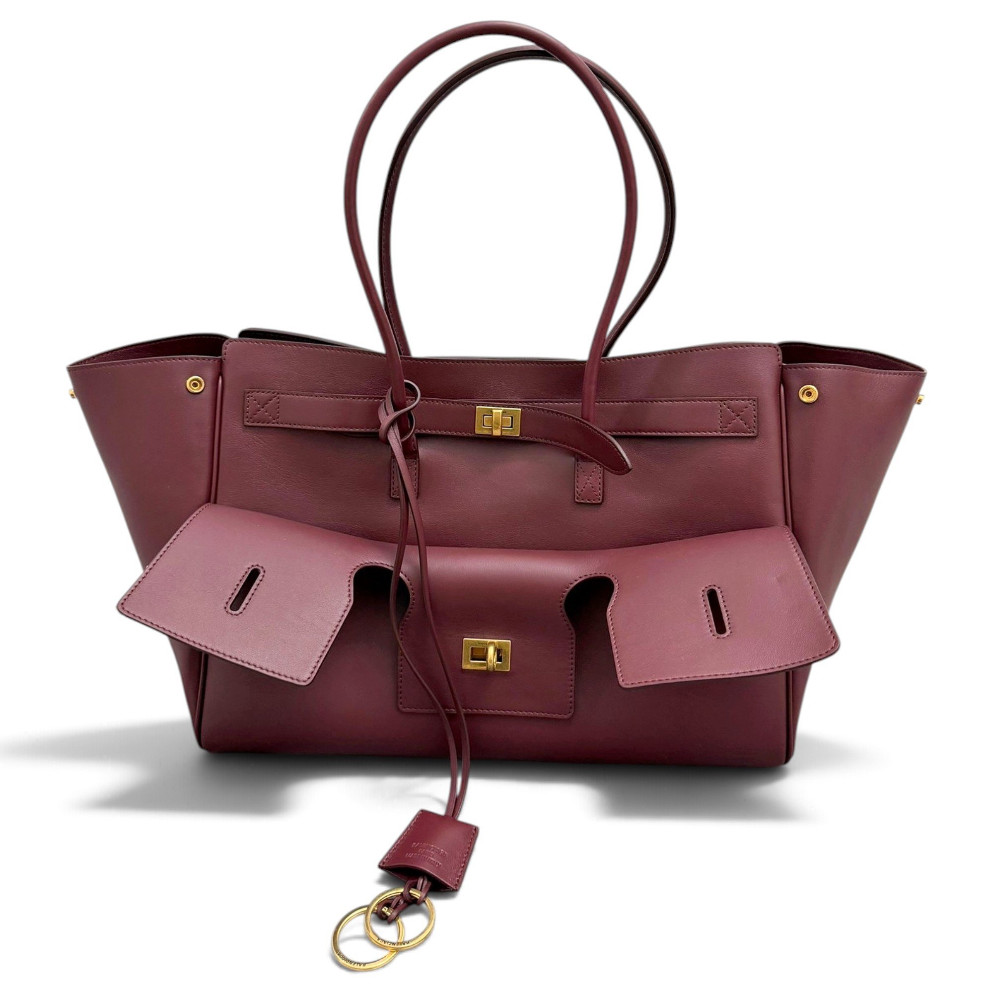Leather handbag