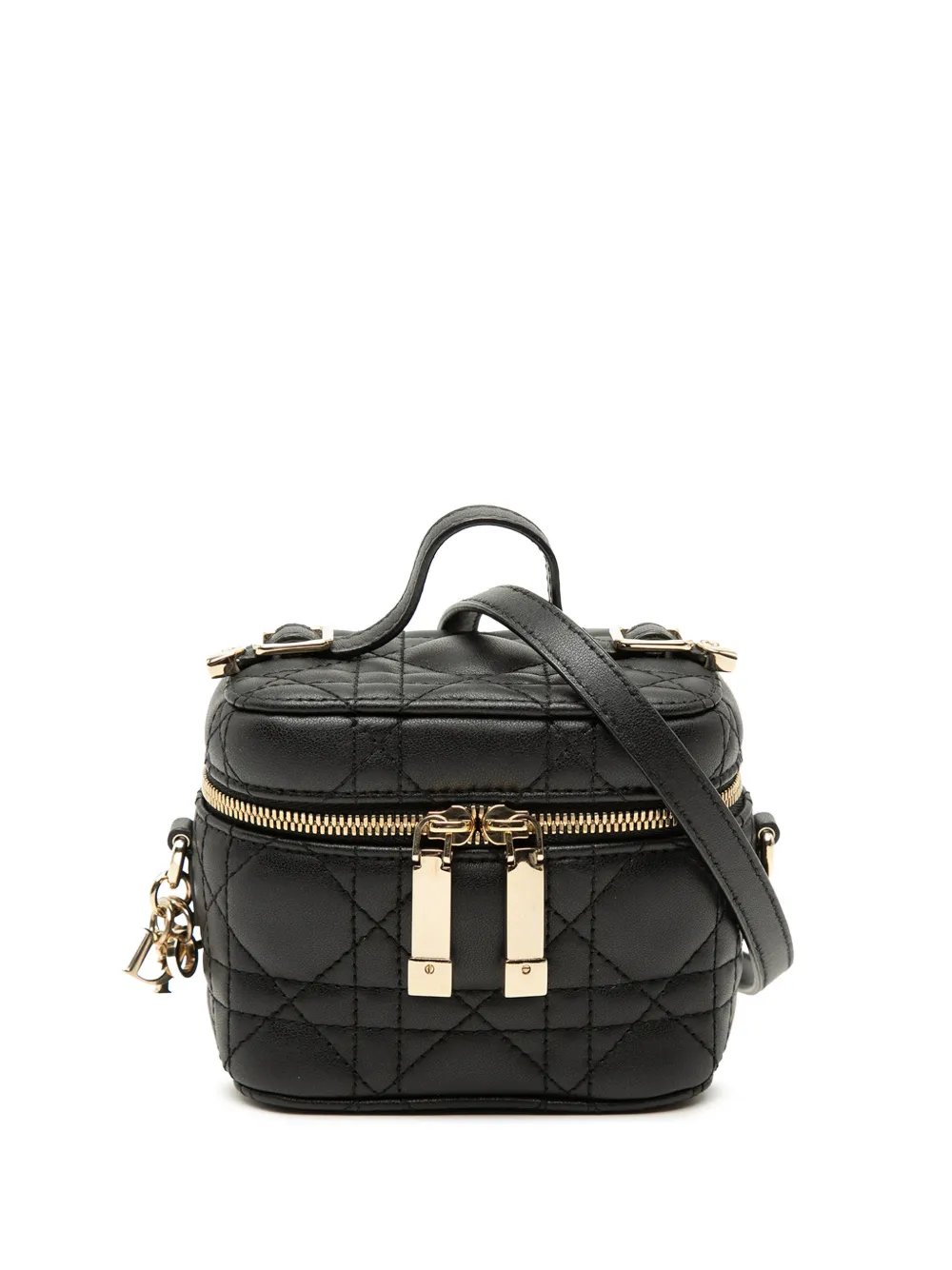 2020-2026 Micro Lambskin Cannage Lady Dior Case vanity bag