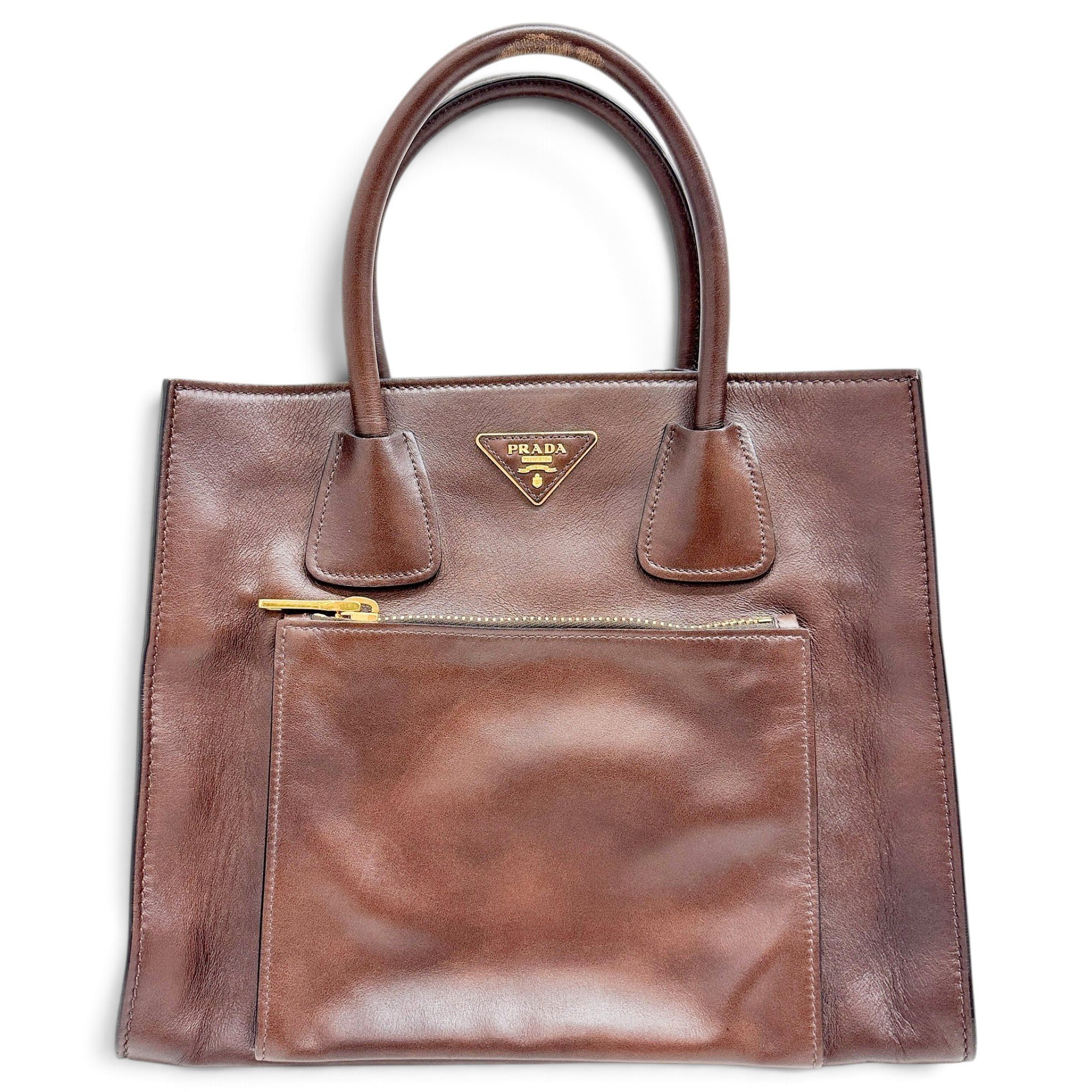 Leather handbag