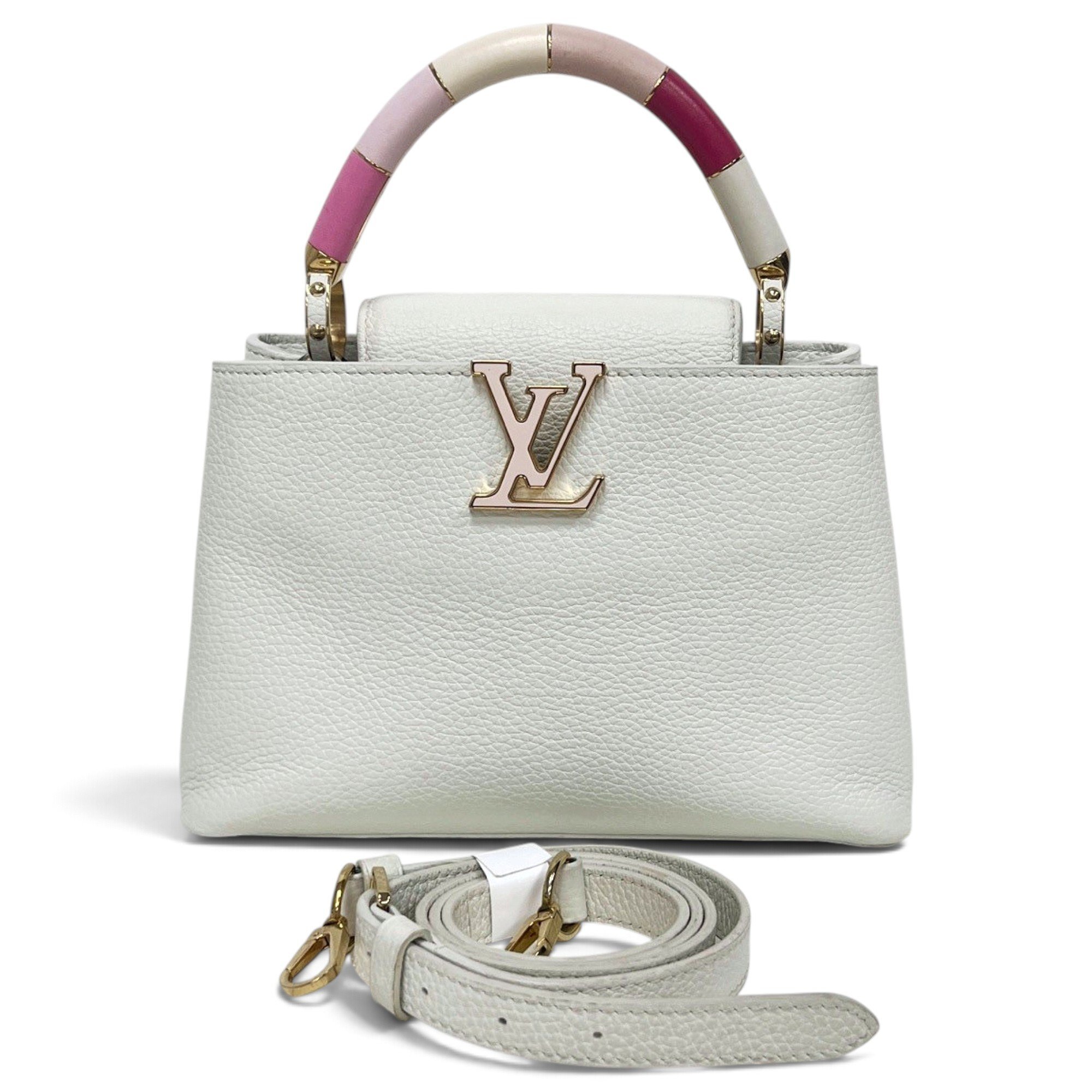Capucines leather handbag