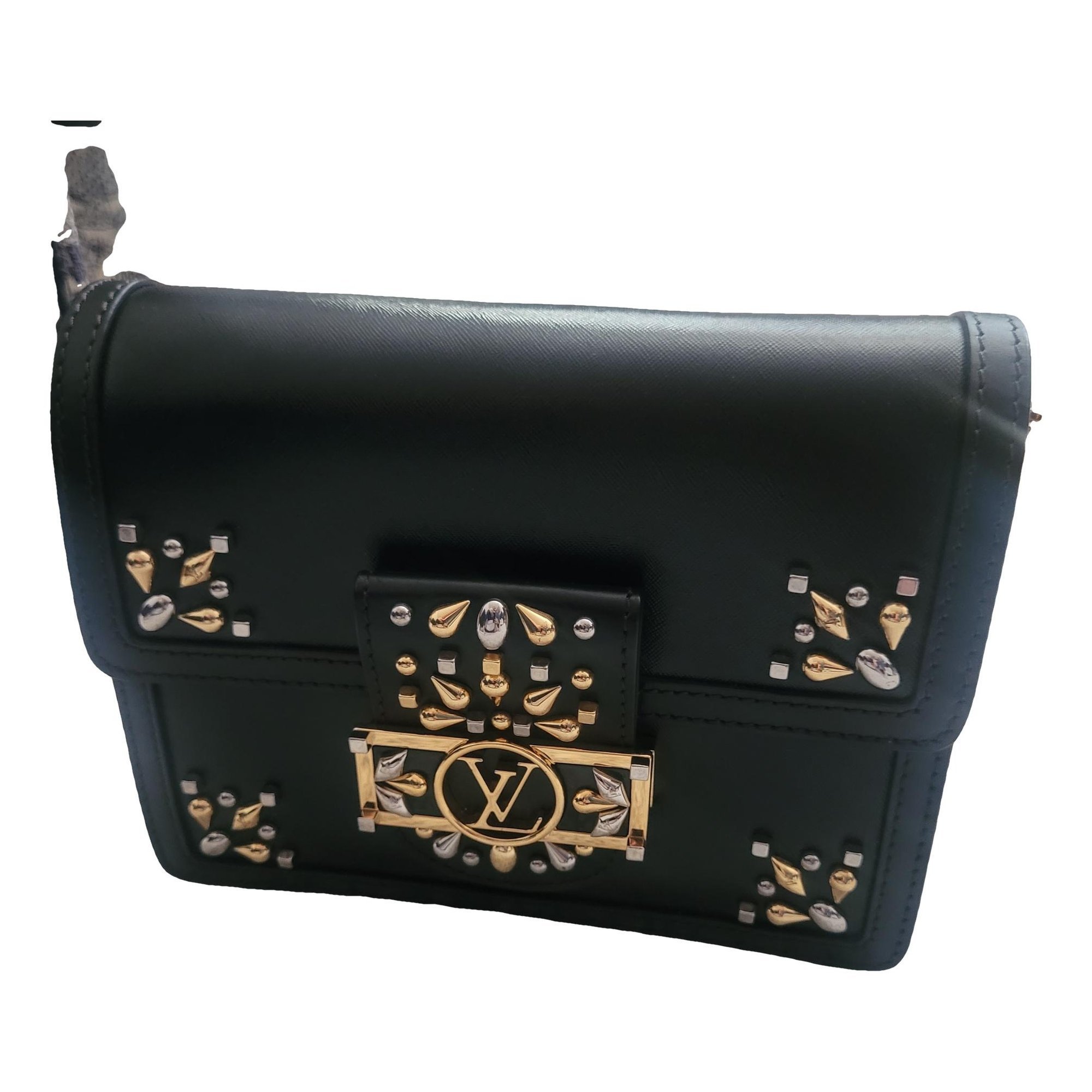 Dauphine leather handbag