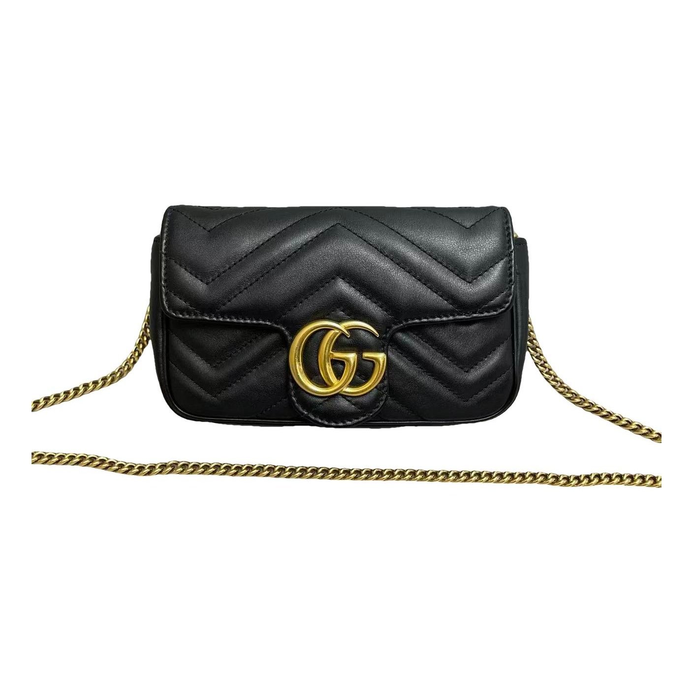 GG Marmont Chain leather handbag