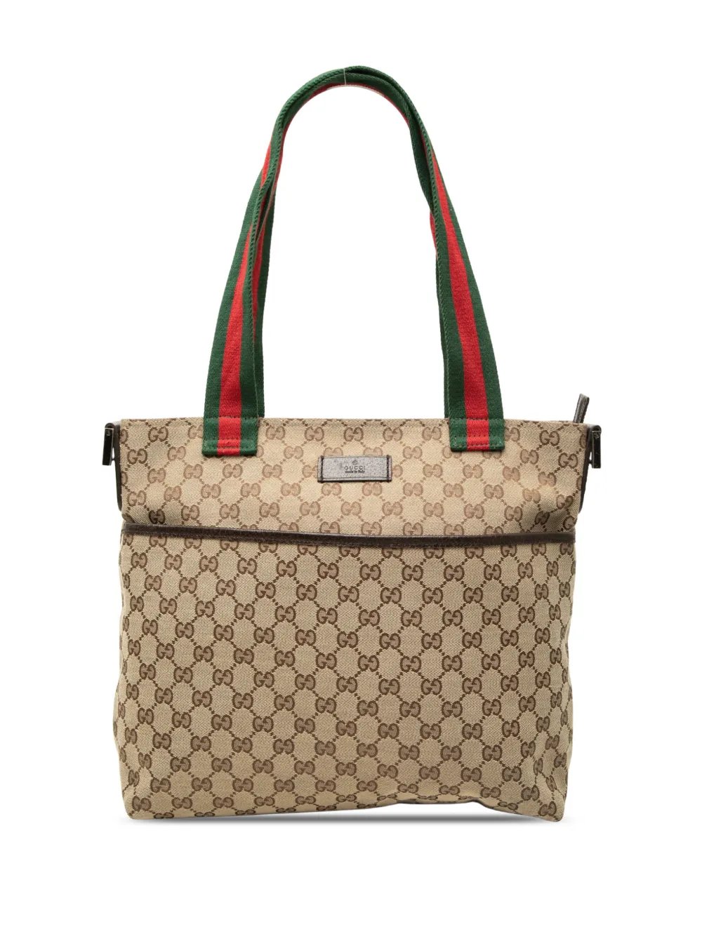 2000-2015 GG Canvas Web satchel