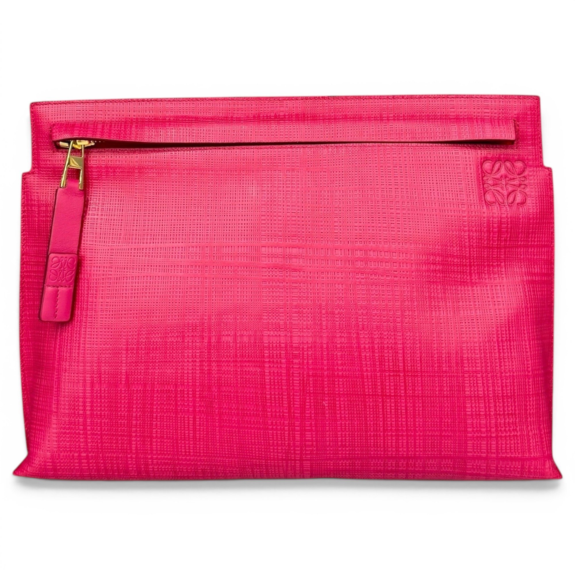 Pony-style calfskin clutch bag