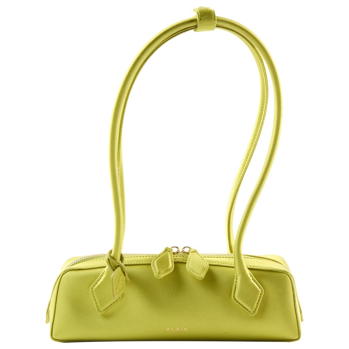 Le Teckel silk handbag