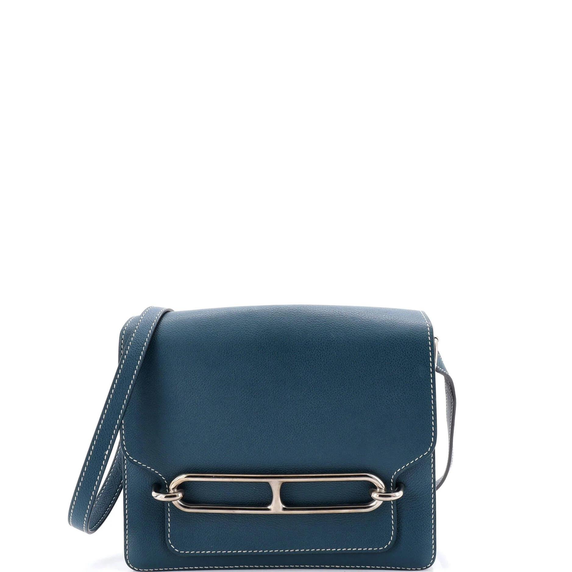 Leather crossbody bag