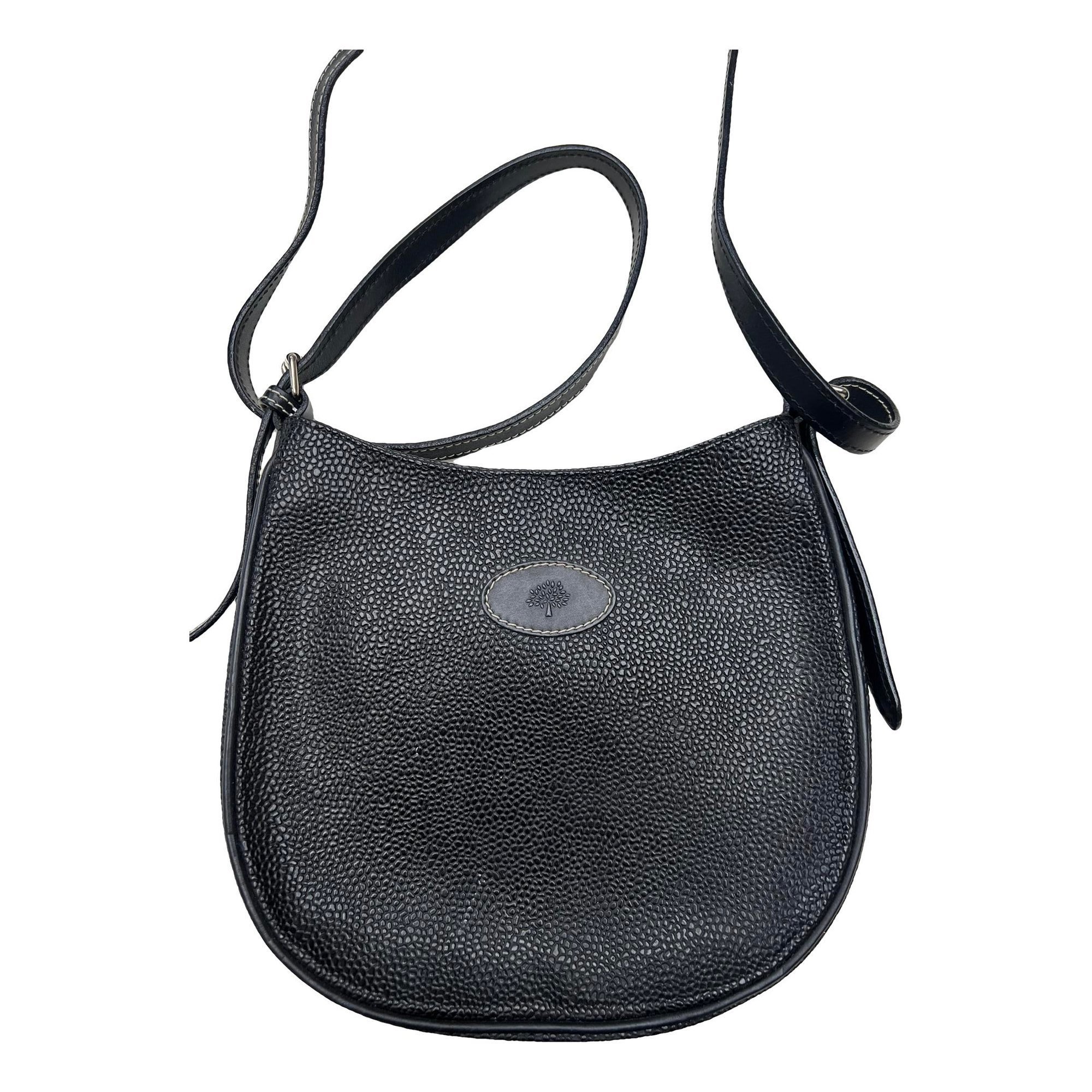 Leather crossbody bag