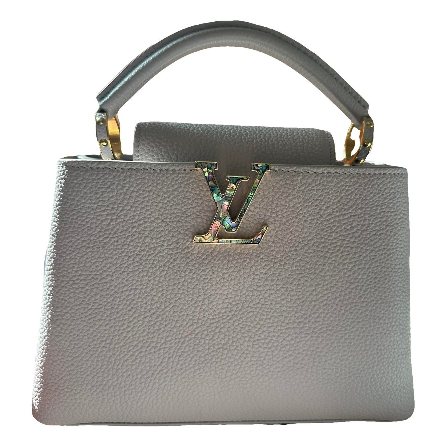 Capucines leather handbag