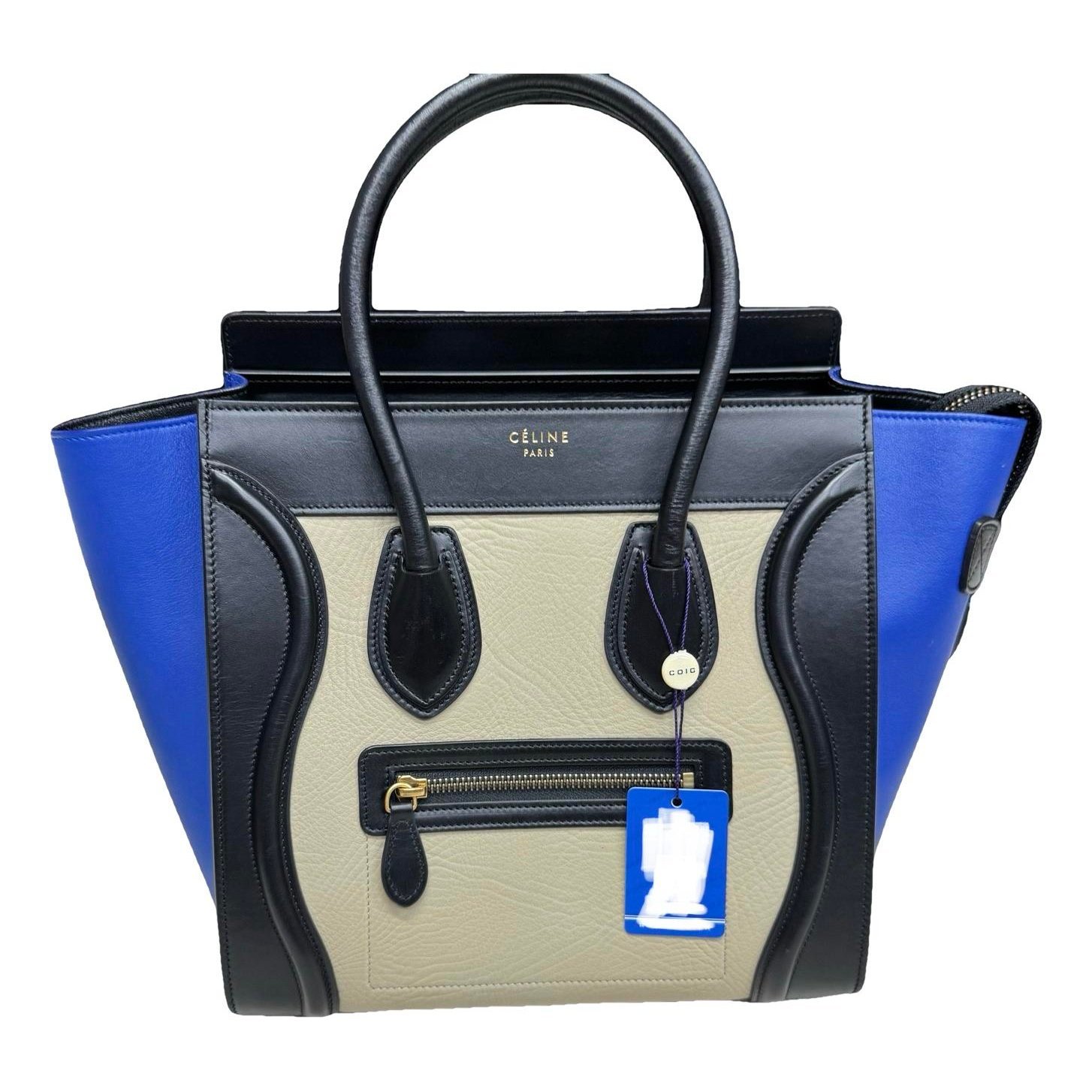 Luggage leather handbag