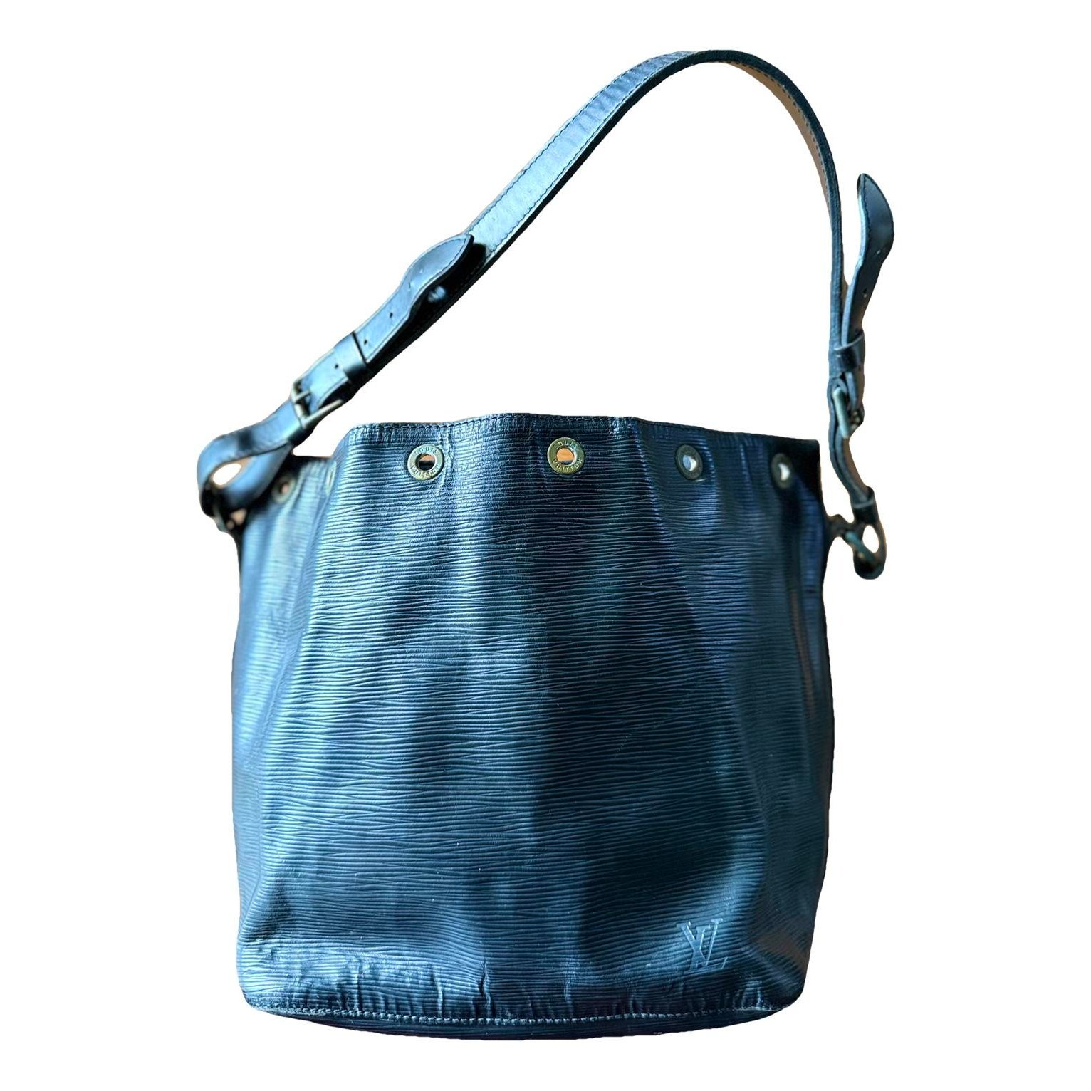 Petit Noé trunk leather handbag