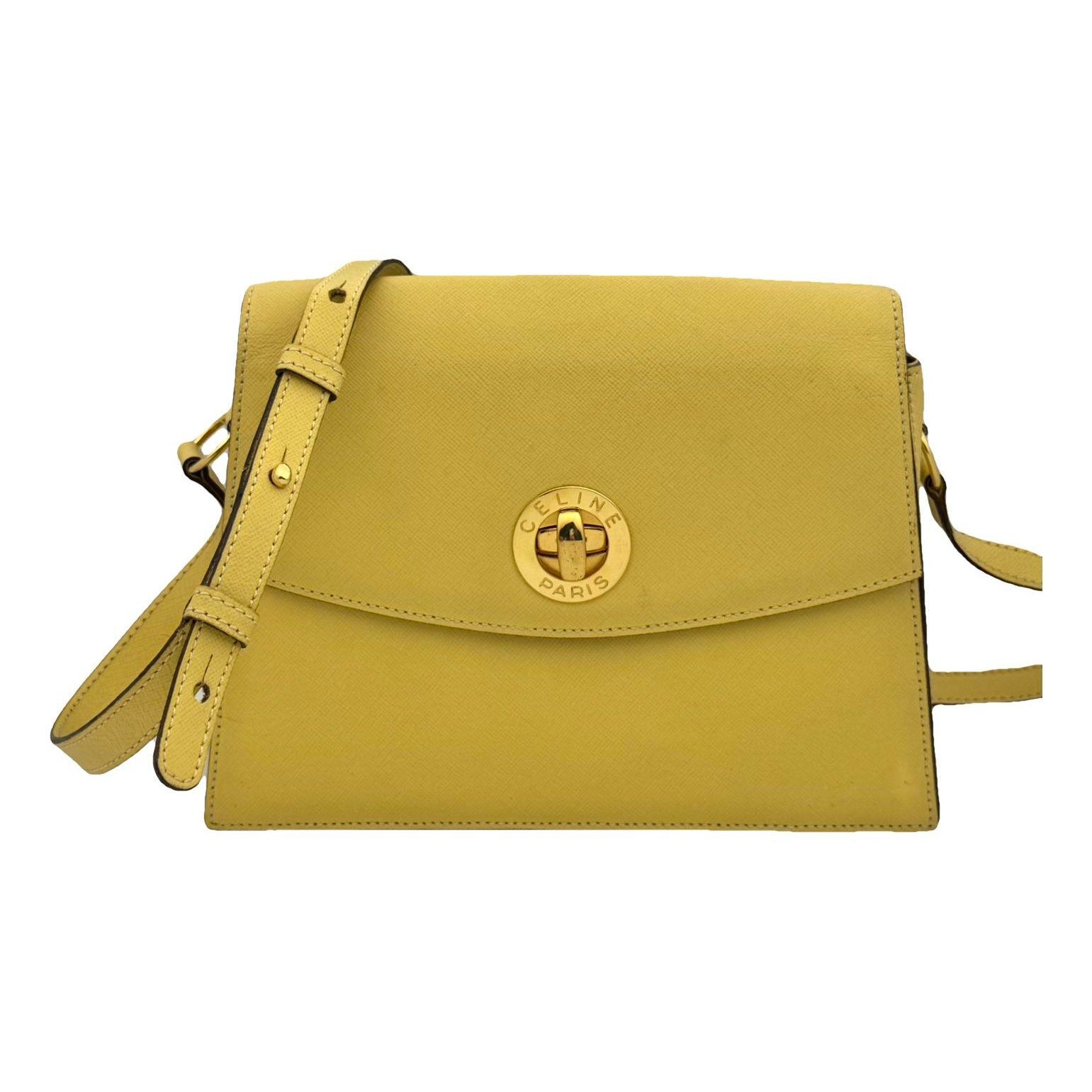 Classic leather crossbody bag
