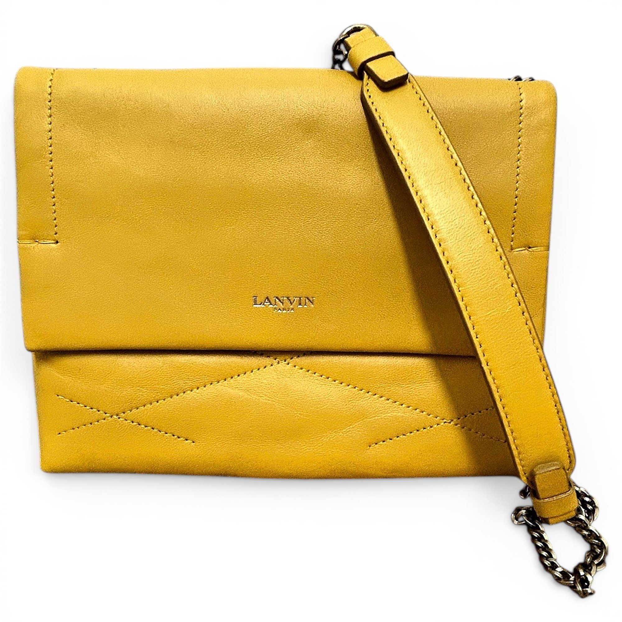 Sugar leather crossbody bag