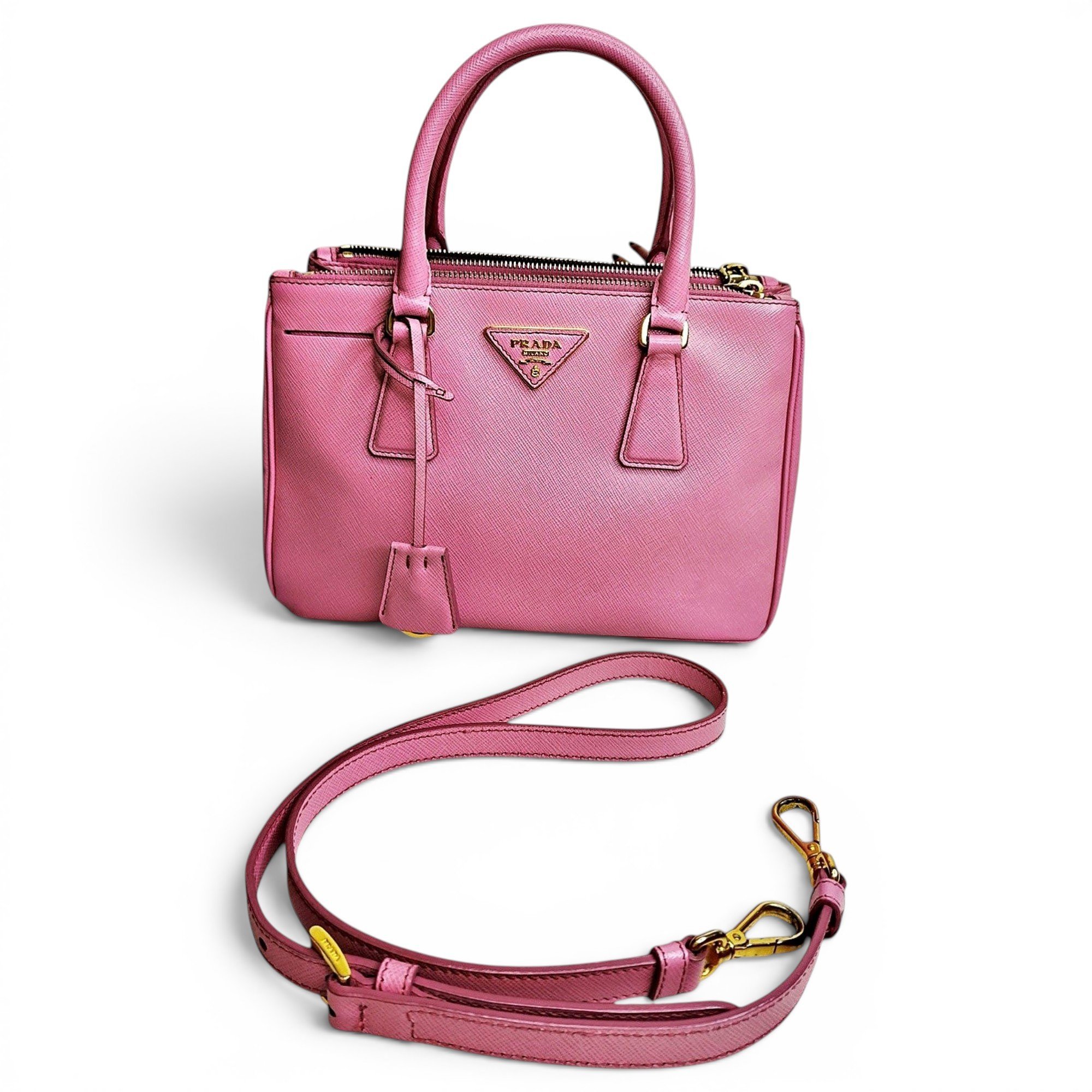 Galleria leather handbag