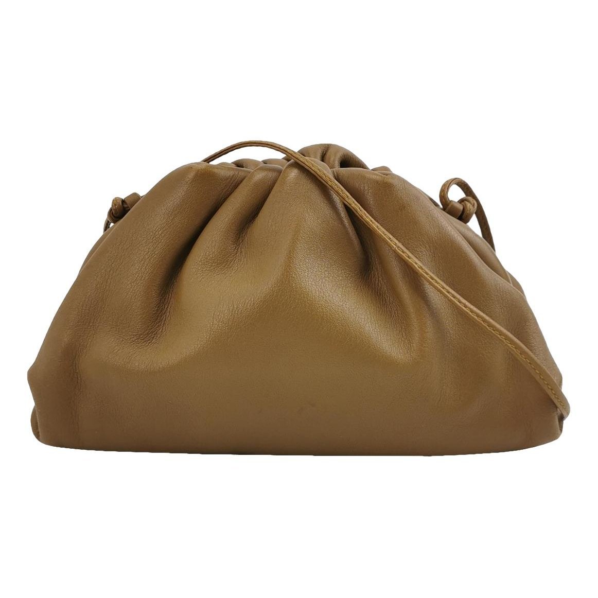Pouch leather handbag