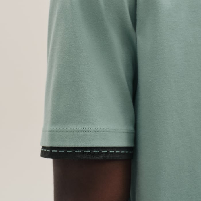 Céladon "Piqures Sellier" T-shirt