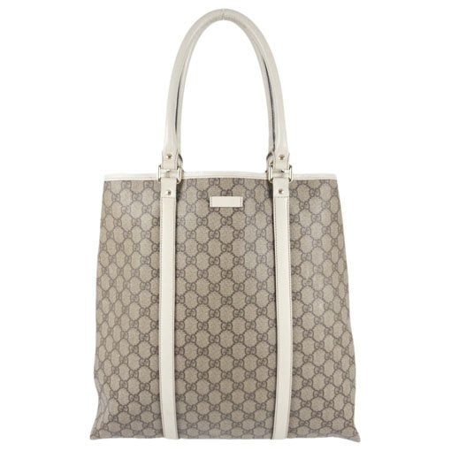 Leather tote