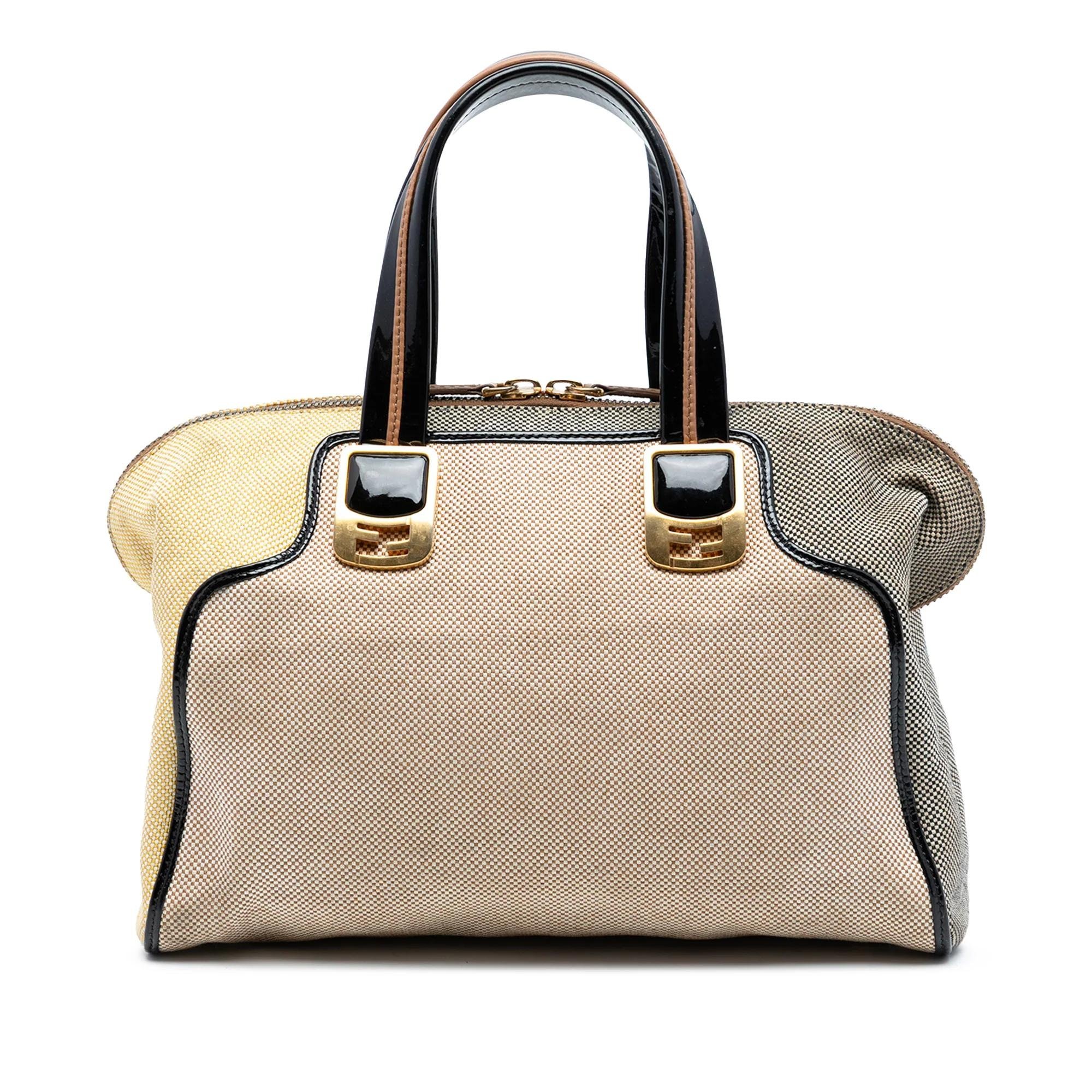 Fendi Chameleon leather satchel