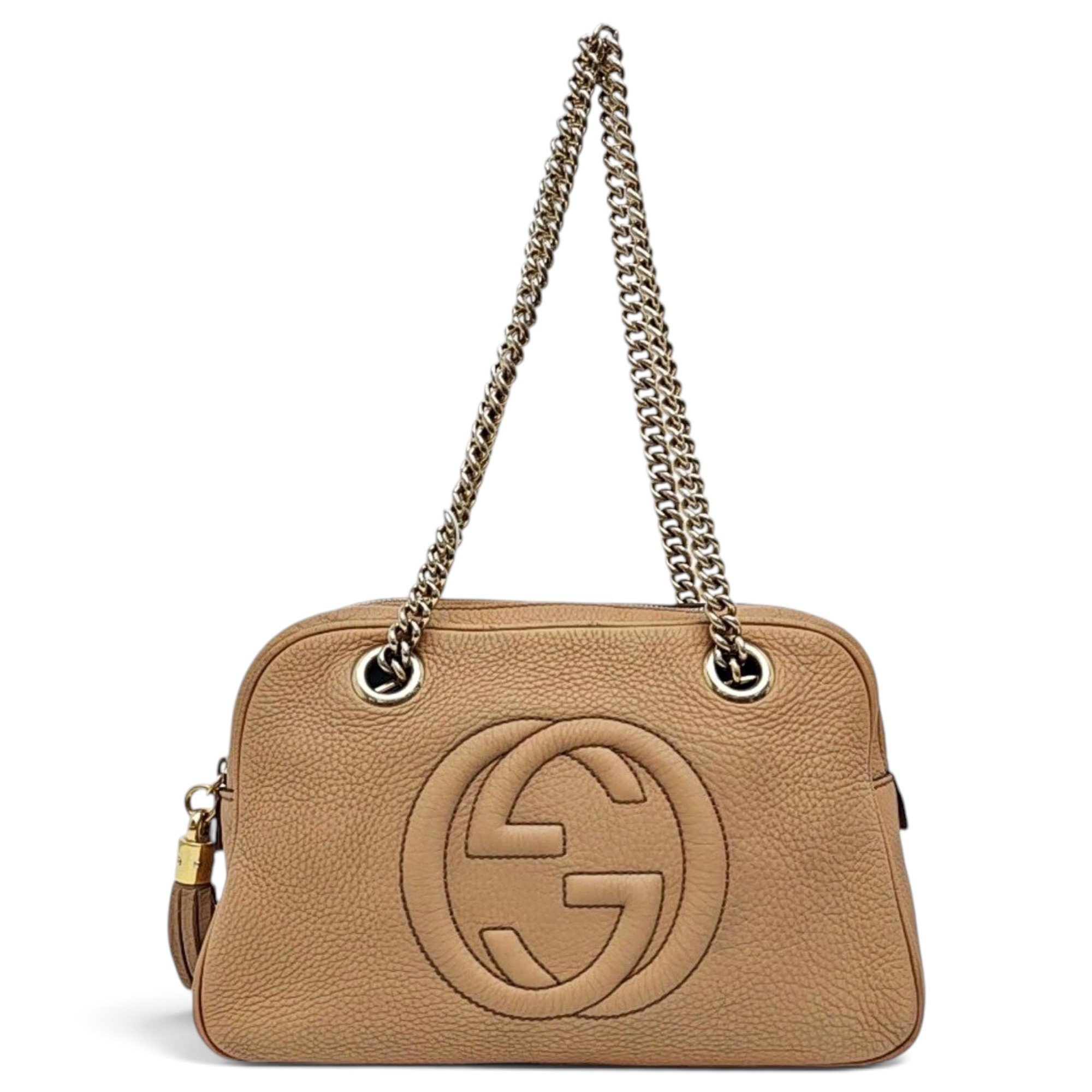 Soho Double Chain leather handbag