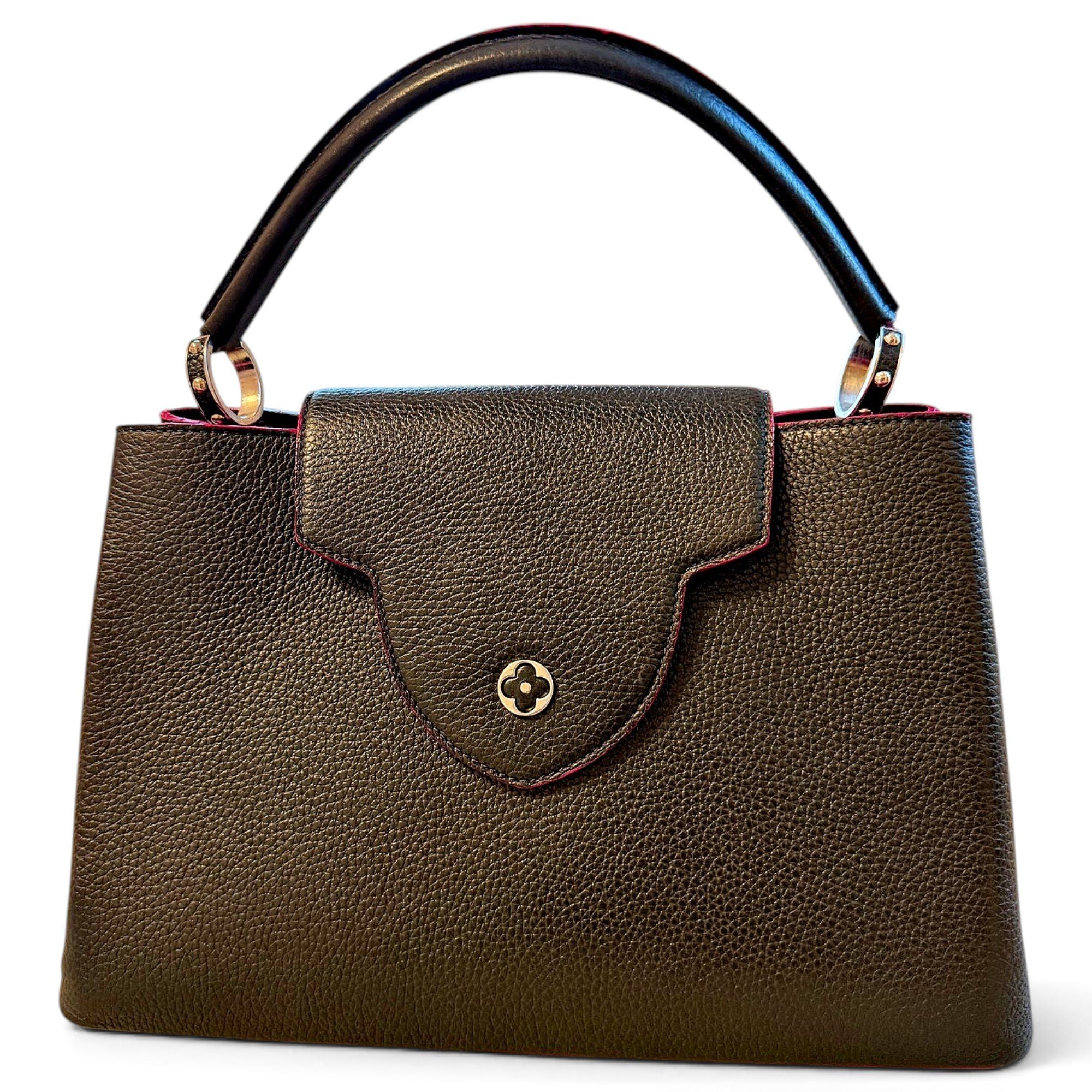 Capucines leather handbag