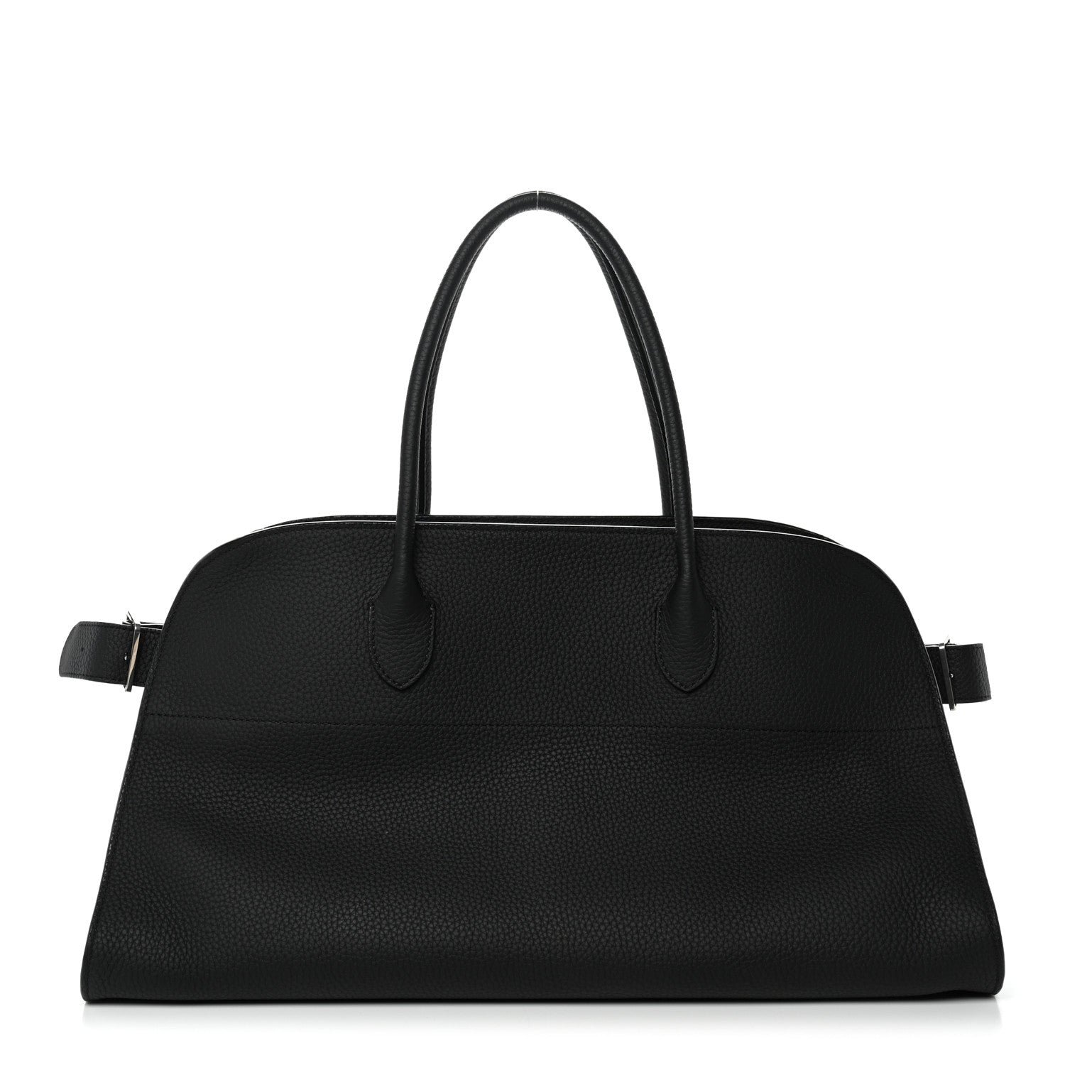 The Row The Row Matte Grained Calfskin EW Margaux Black