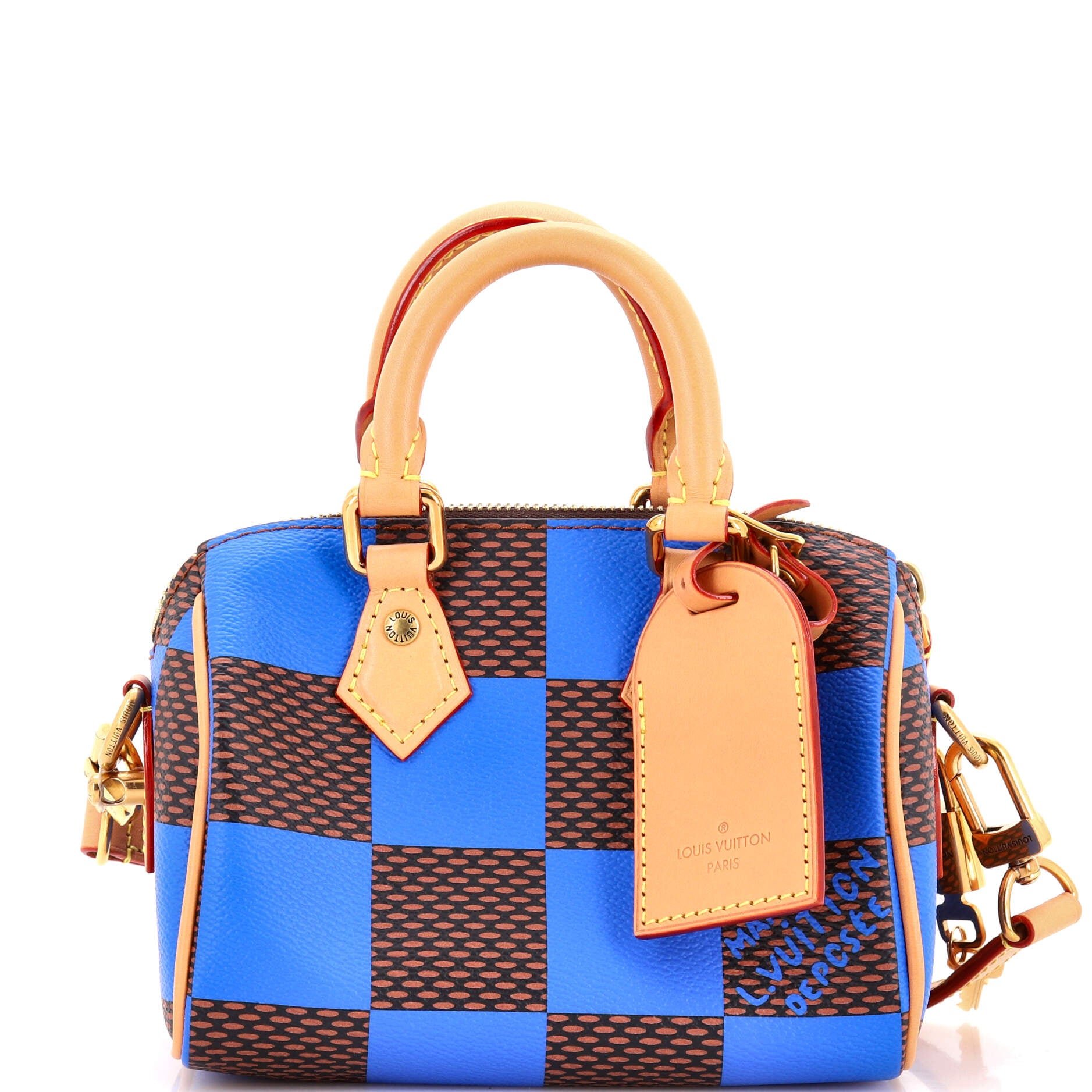 Speedy Bandouliere Bag Damier Pop 18