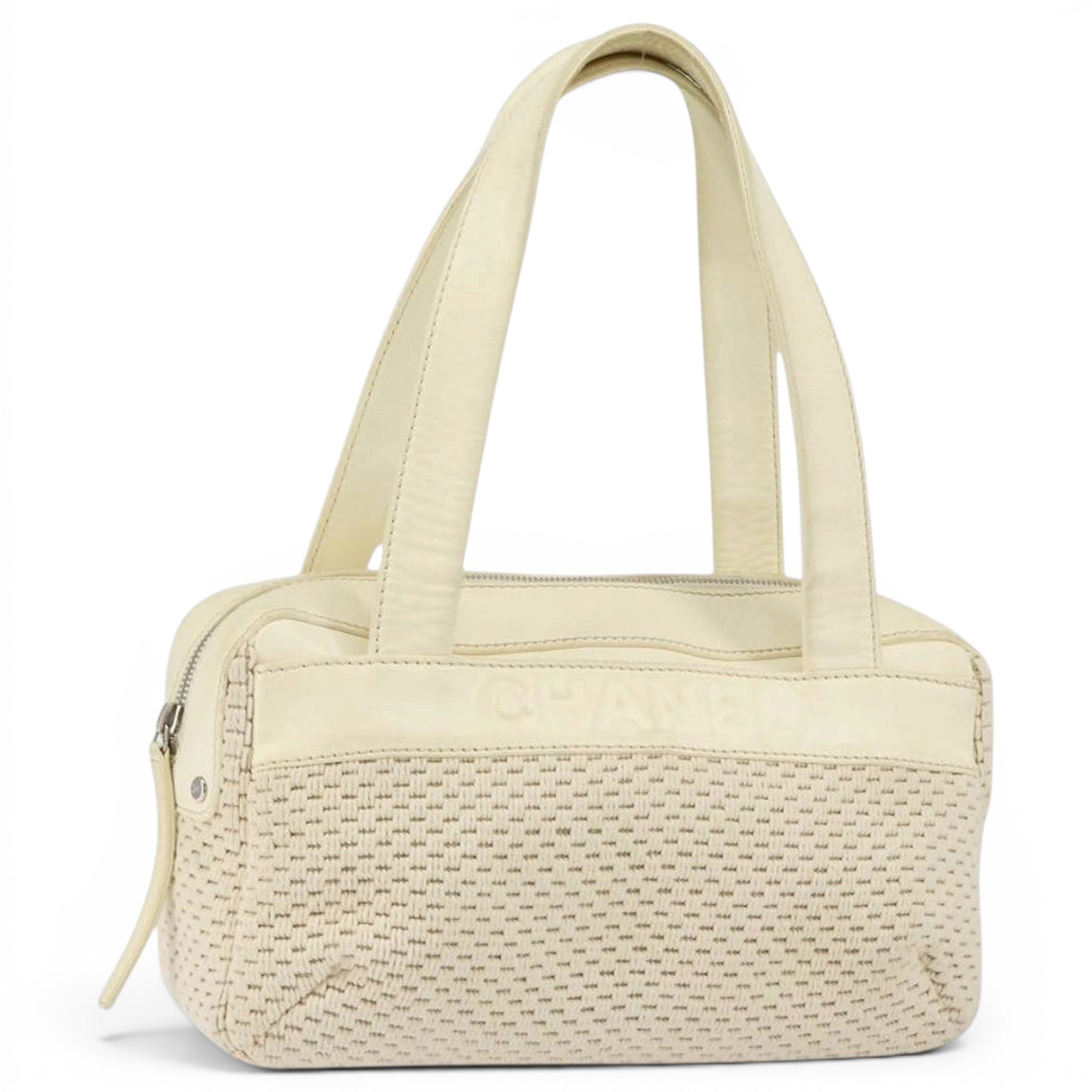 Leather tote