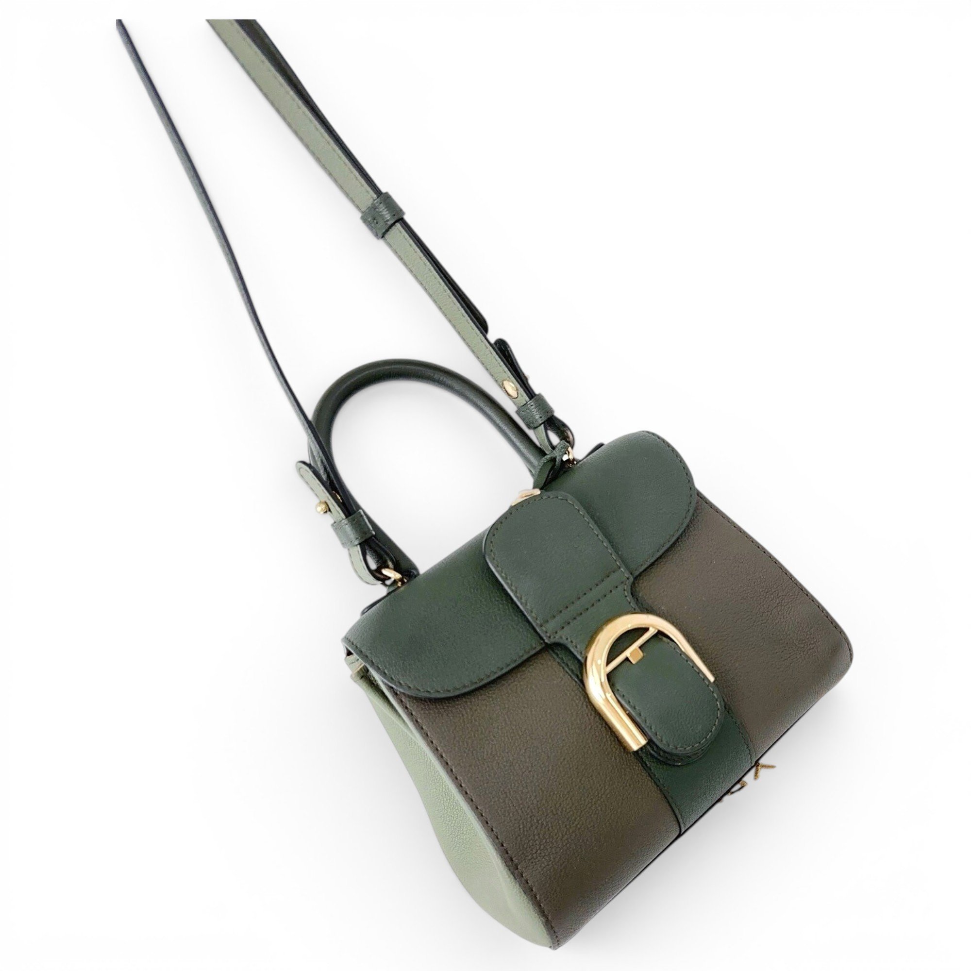 Brillant leather handbag