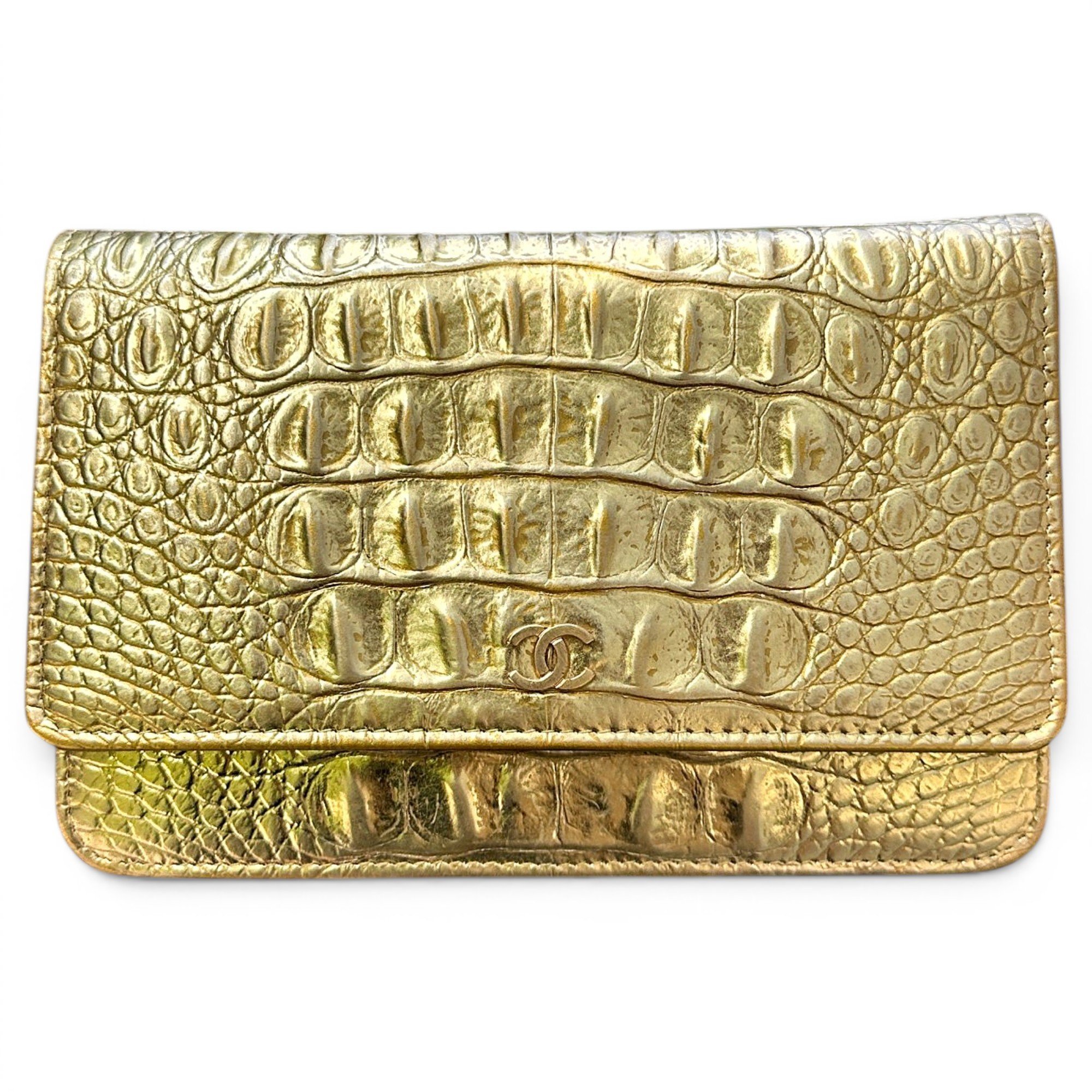Wallet On Chain Timeless/Classique leather crossbody bag