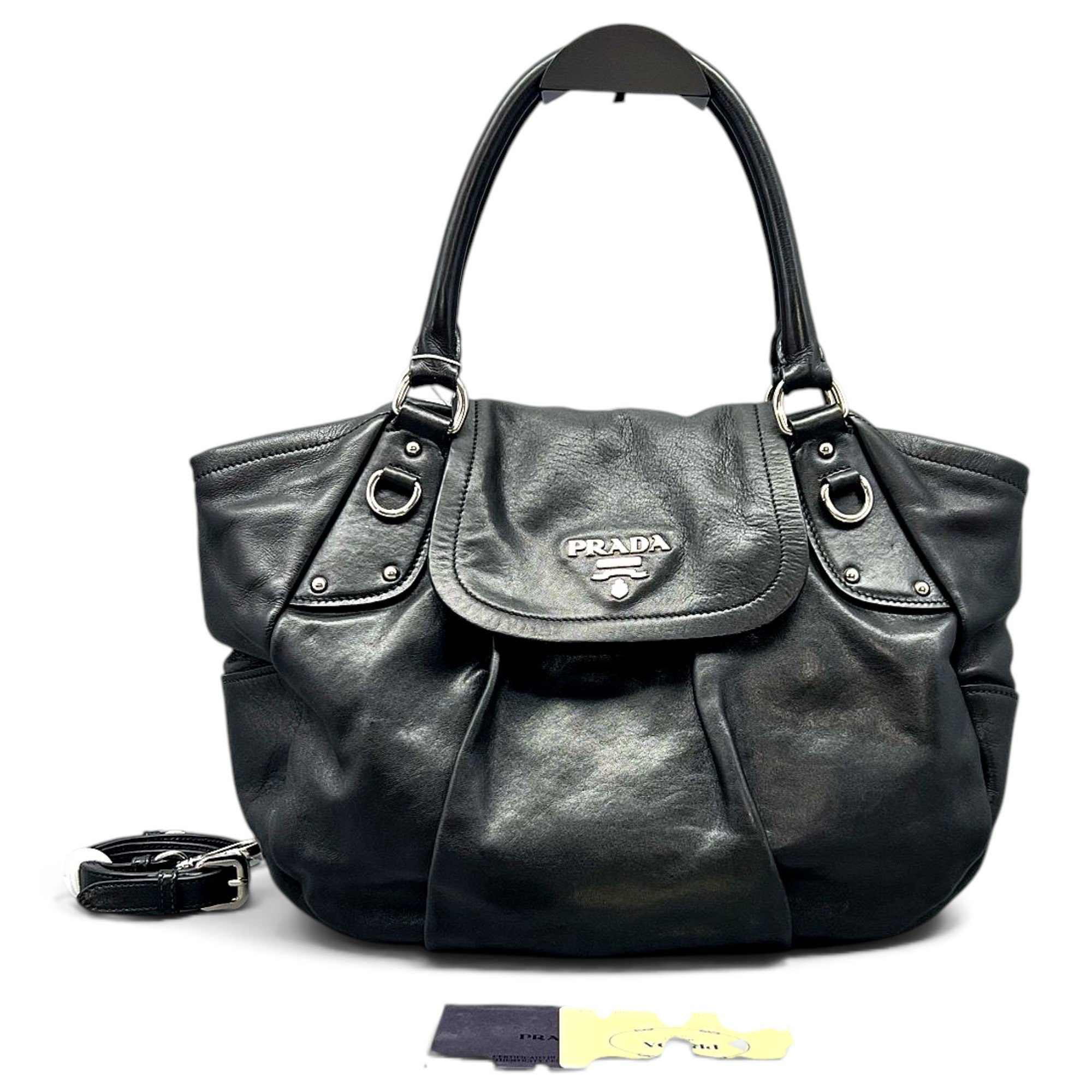 Leather handbag