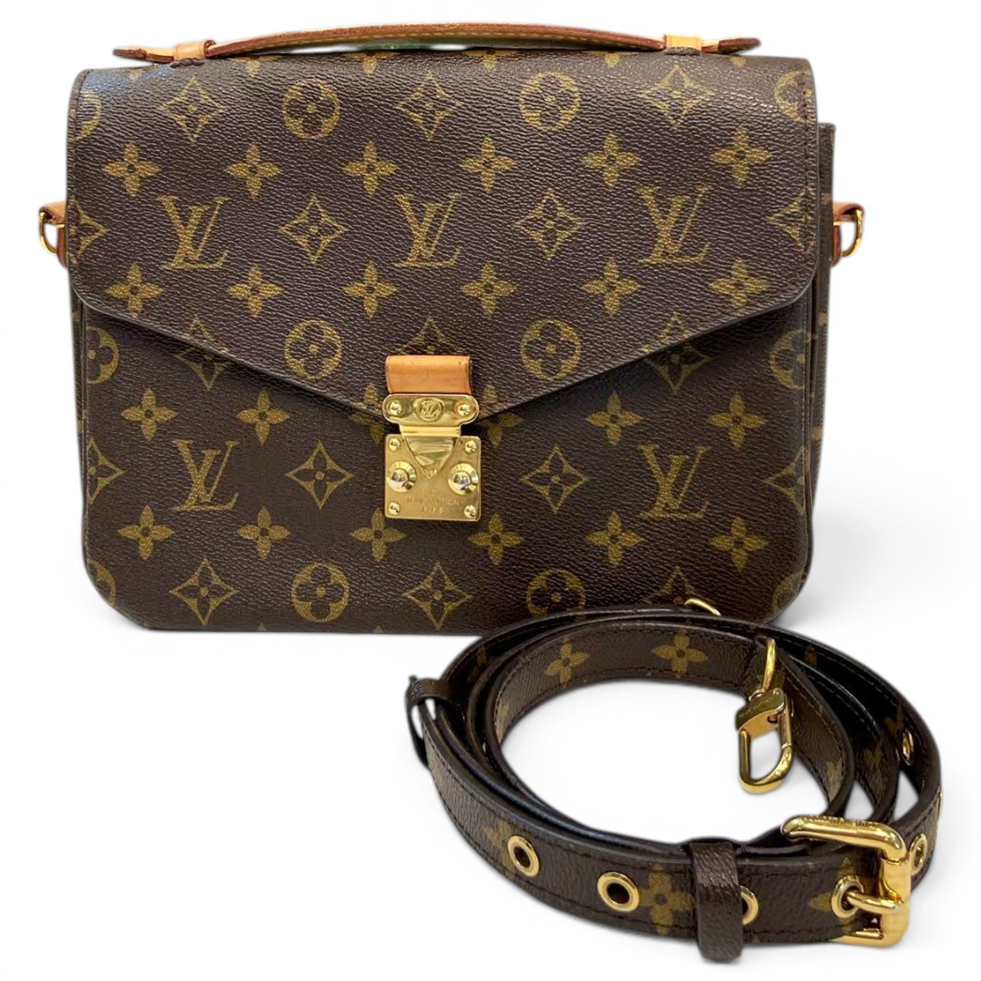 Metis leather handbag