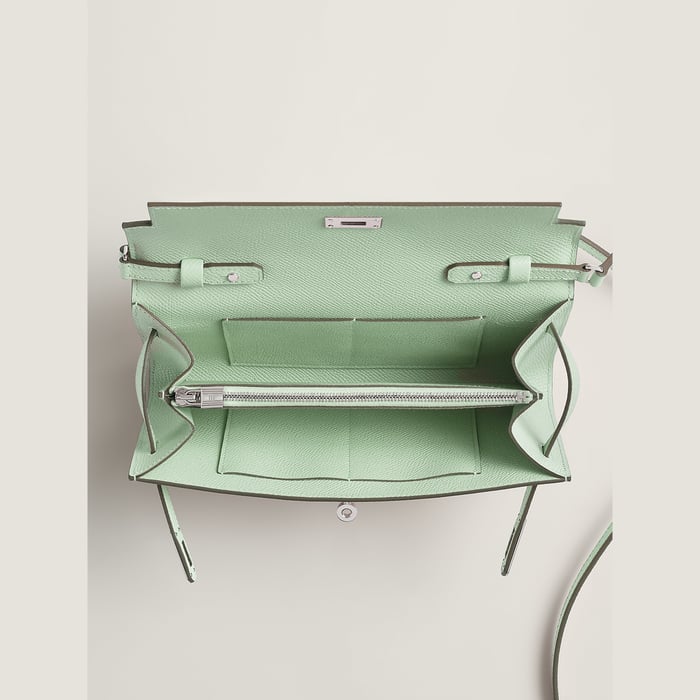 Vert d'Eau Kelly Classique to Go Wallet
