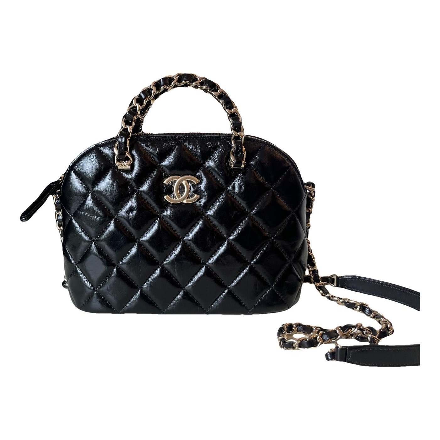 Leather crossbody bag