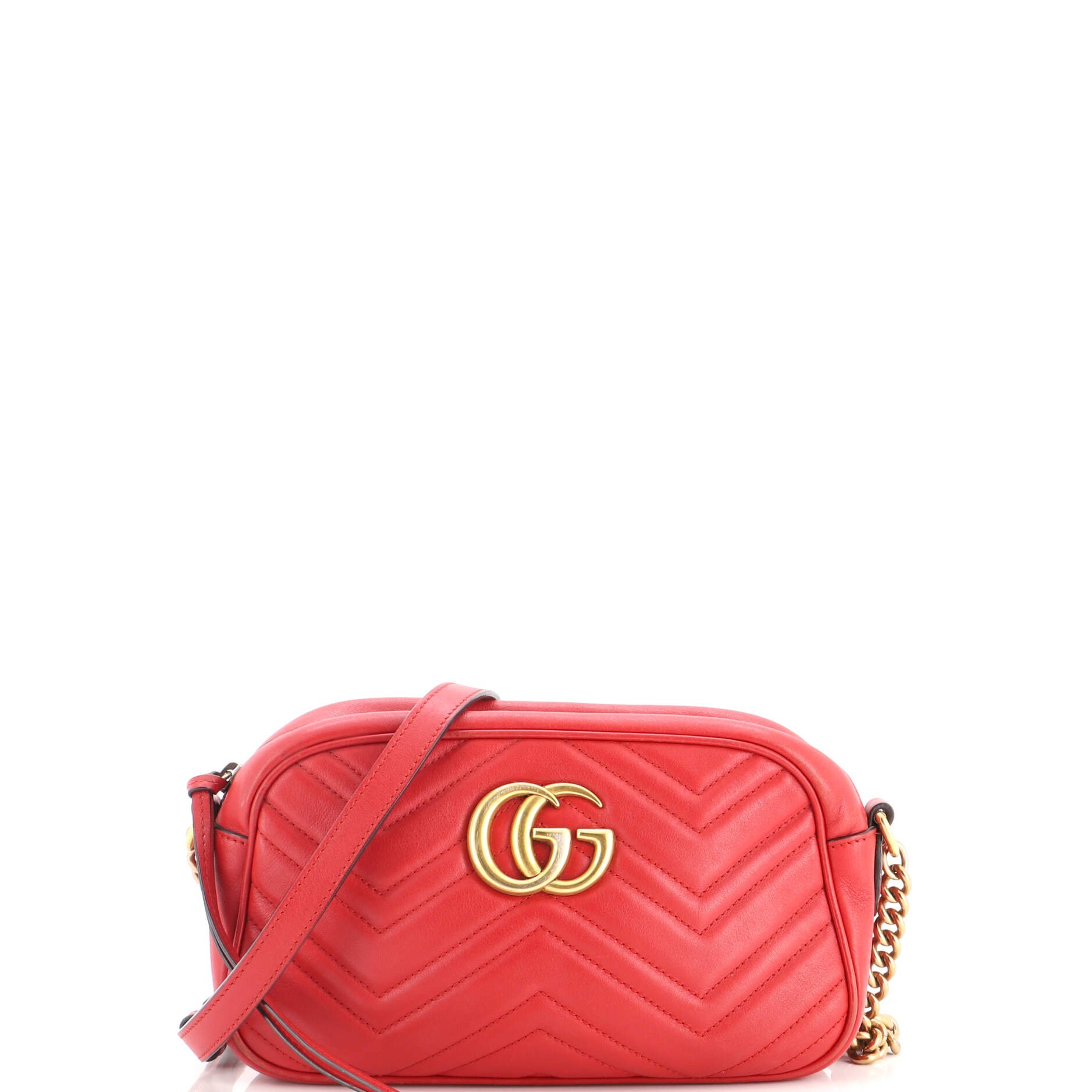 GG Marmont Shoulder Bag Matelasse Leather Small
