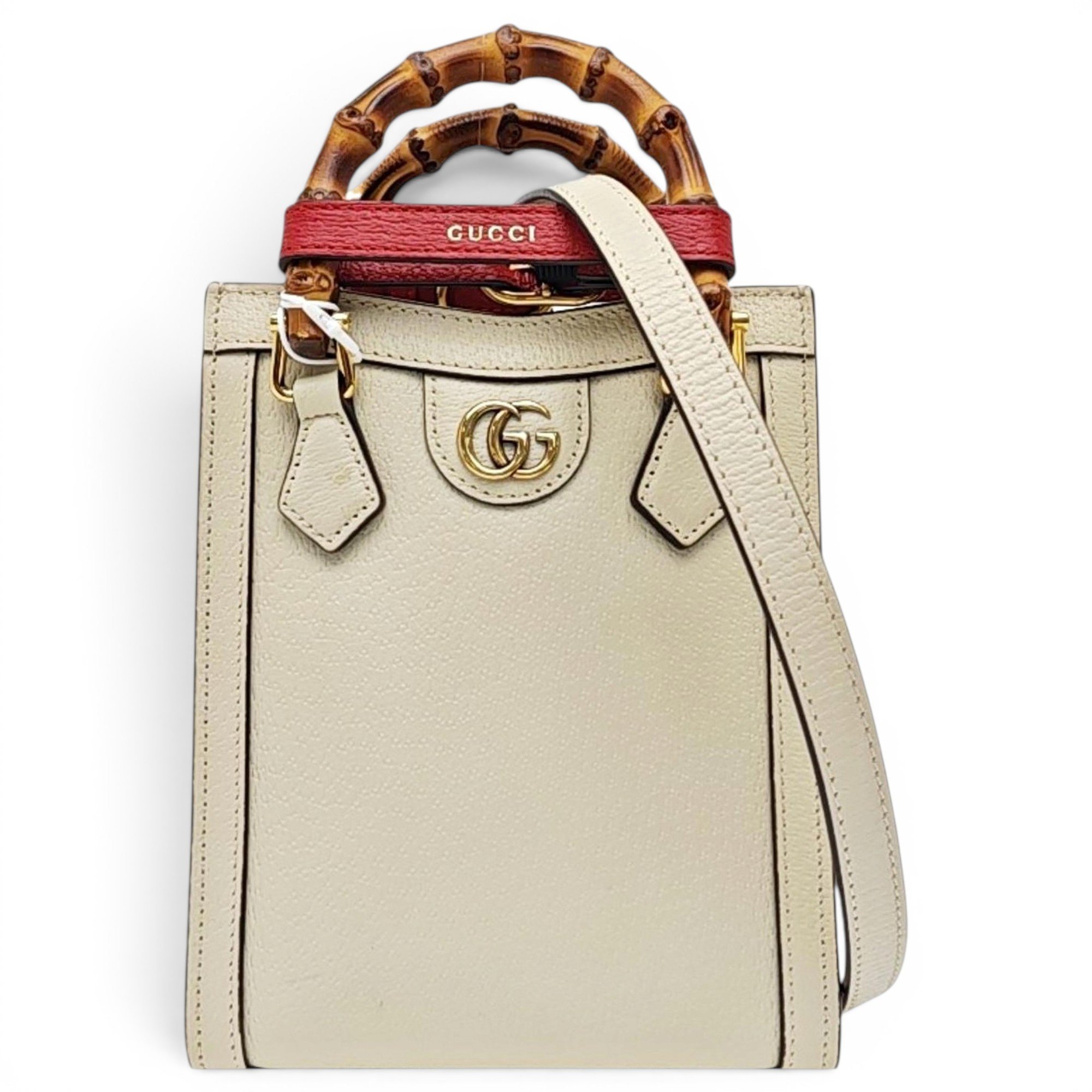 Diana Bamboo leather tote