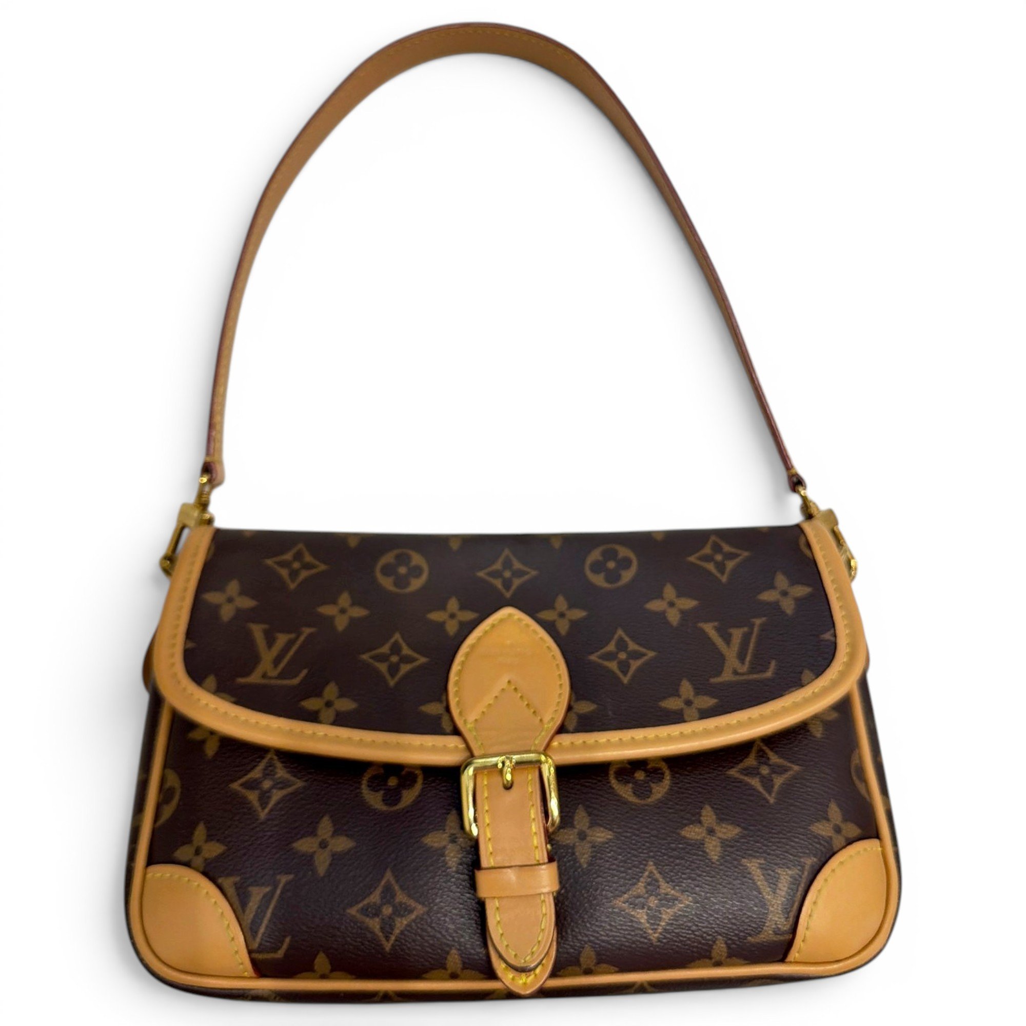 Louis Vuitton Diane leather crossbody bag
