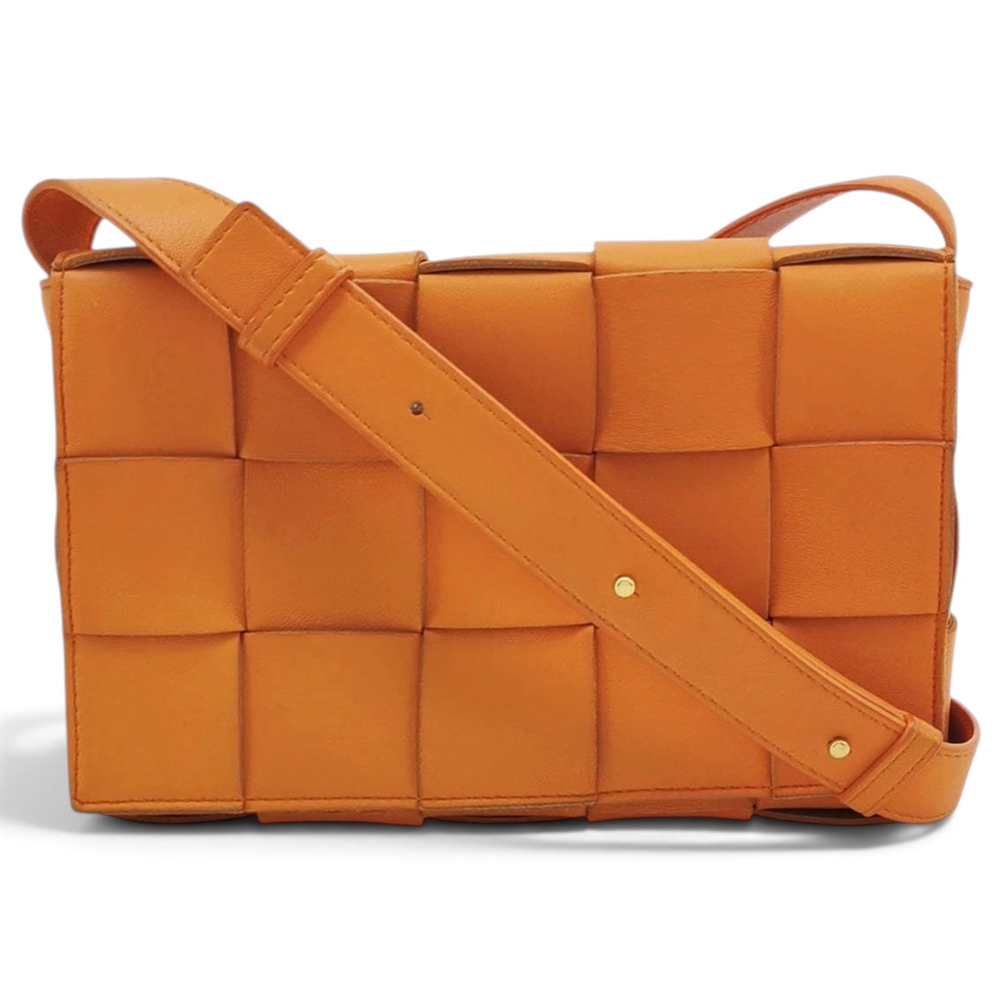 Brick Cassette leather handbag