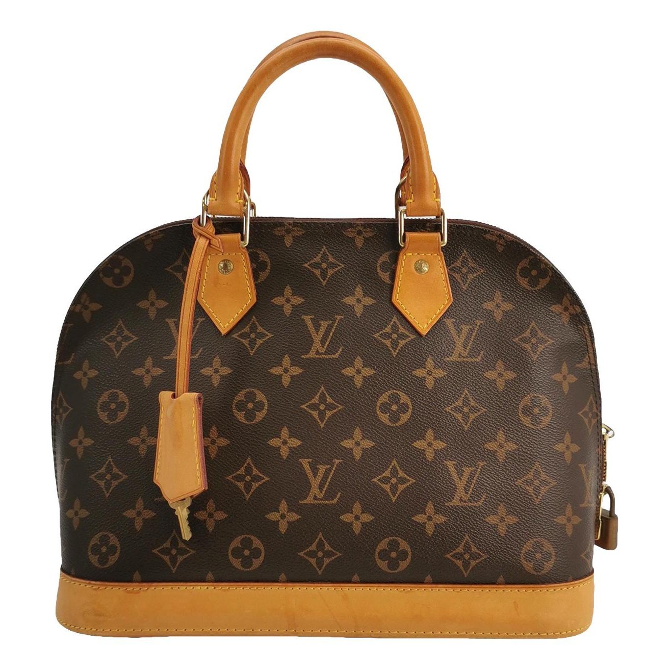 Alma leather handbag